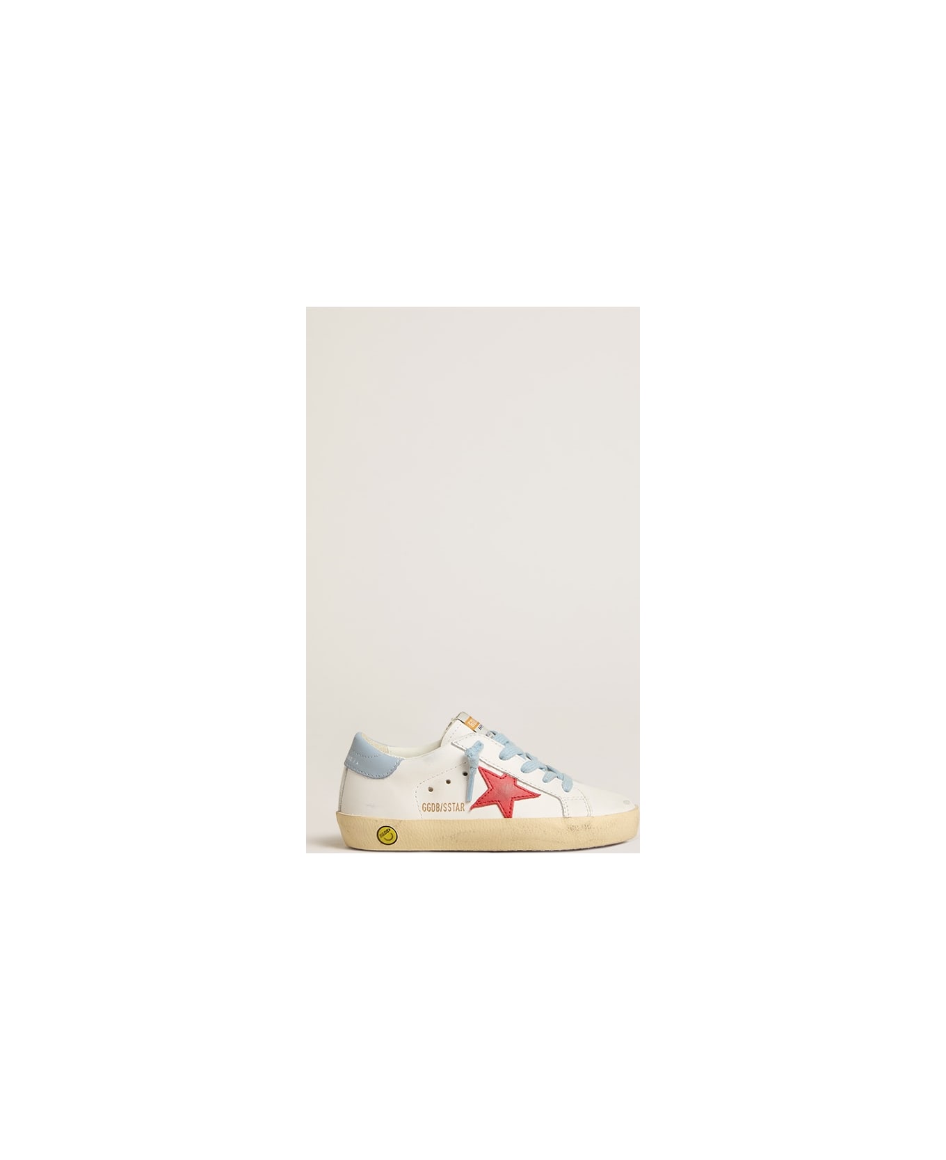 Golden Goose Sneakers Super-star - Bianco/rosso