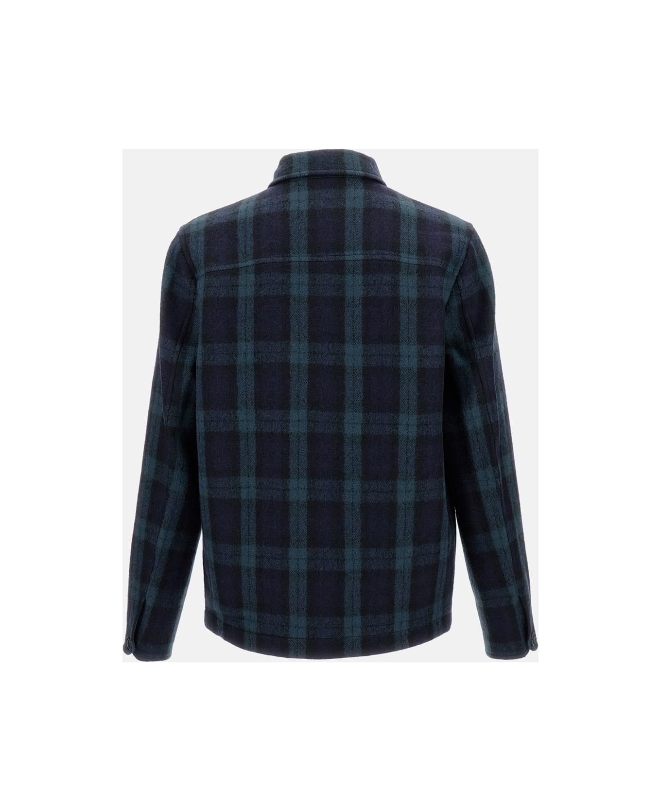 Paul Smith Wool Jacket With Buttons - MultiColour