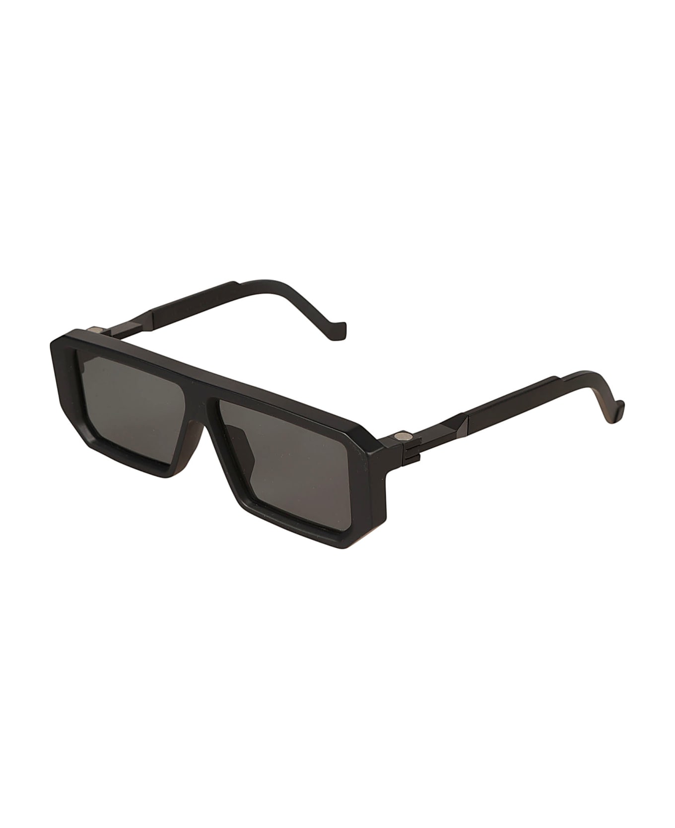 VAVA Rectangular Frame Sunglasses Sunglasses - Black Matte サングラス