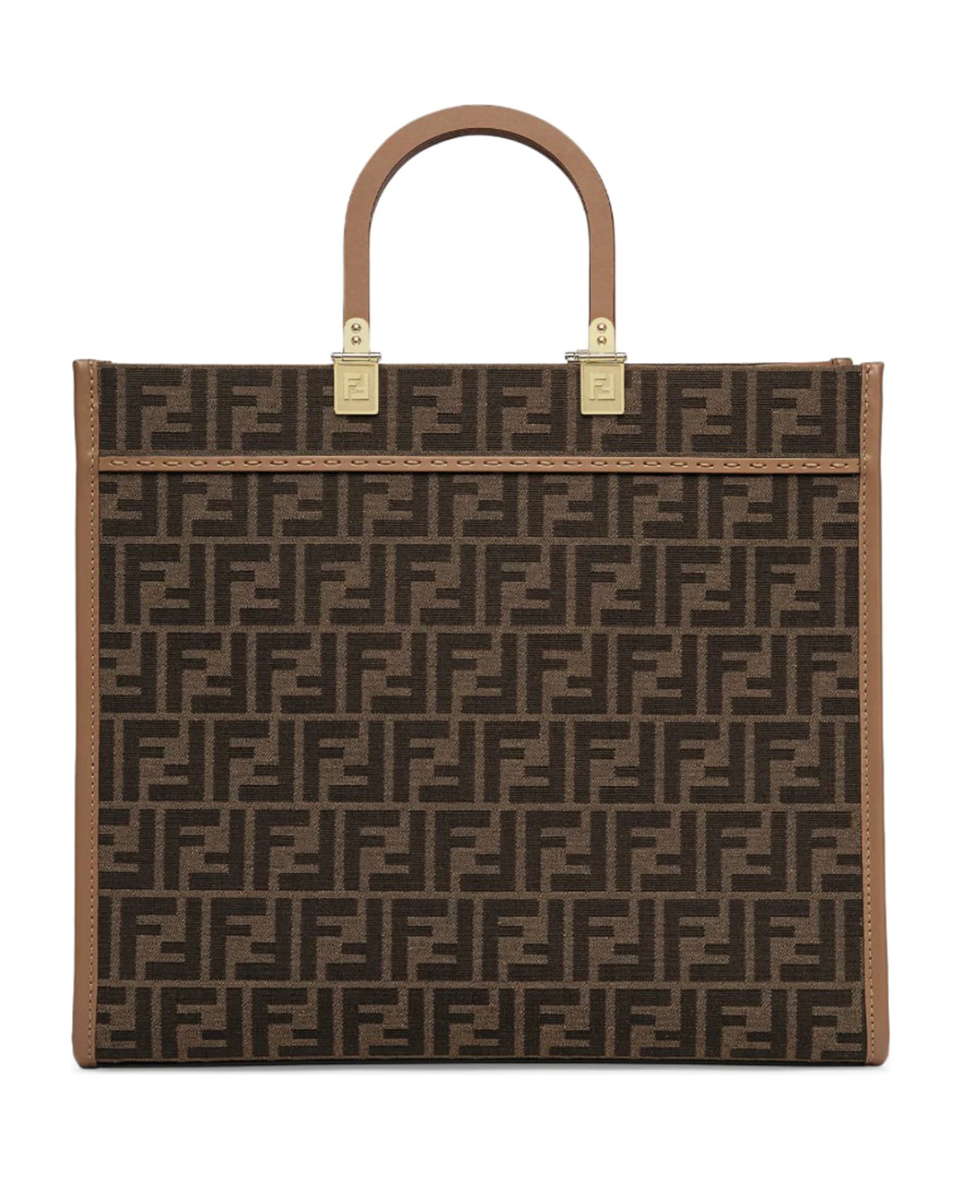 【関税込み】fendi Fendi sunshine Medium' shopping bag Fendi Sunshine Medium Leather Brown | Fendi