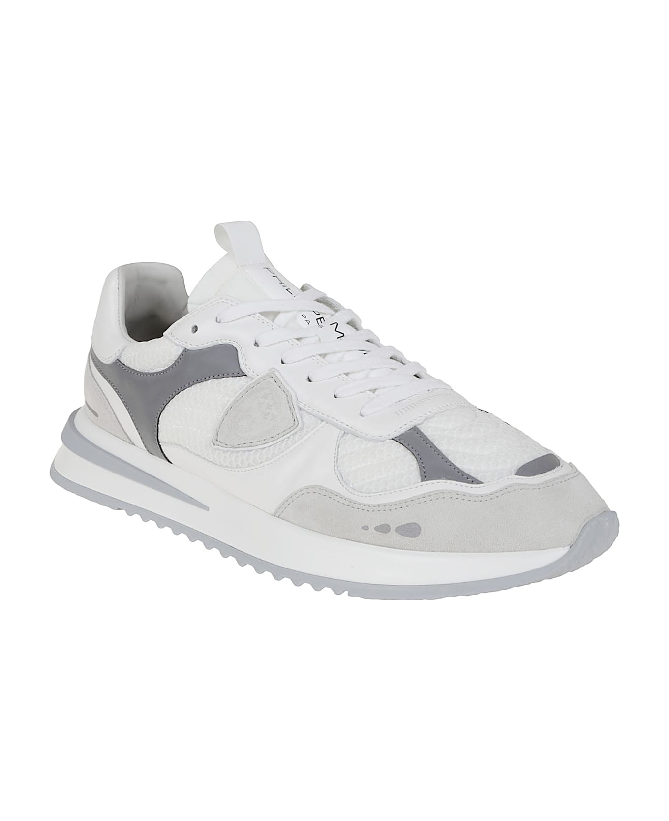 Philippe Model Olympique Low Man - Blanc Gris