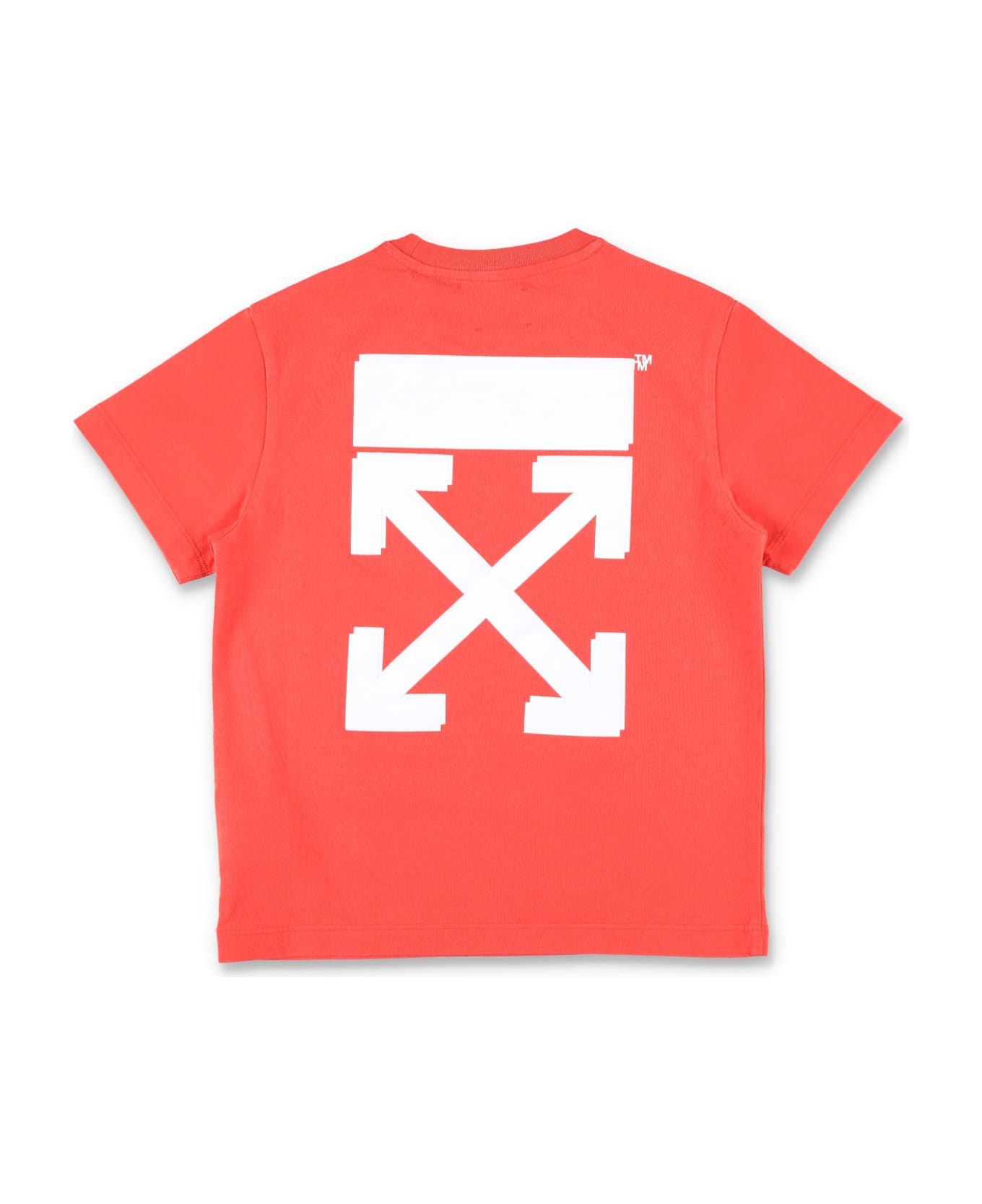 Off-White Rubber Arrow S/s Tee - RED WHITE
