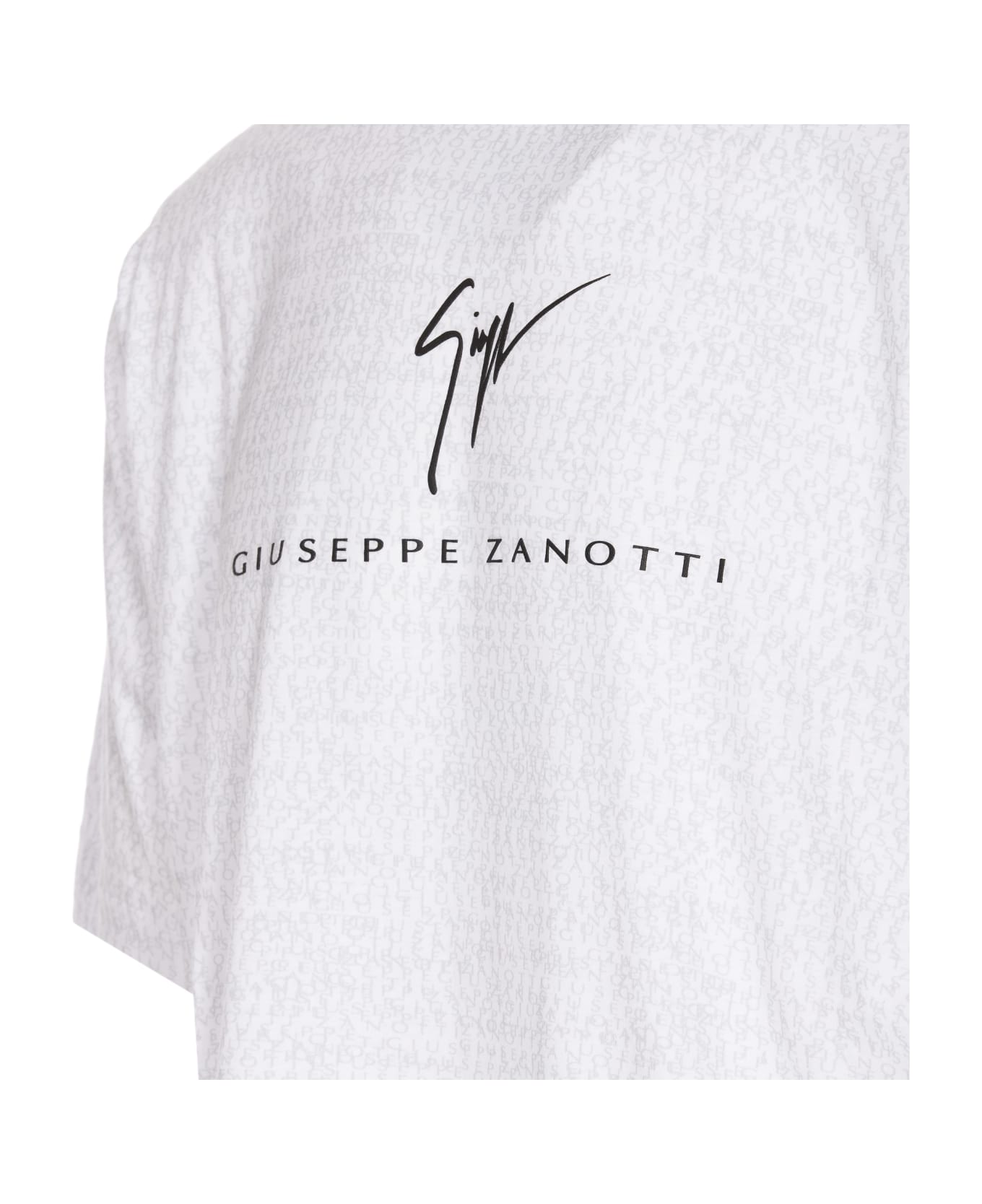 Giuseppe Zanotti Lr-56 Logo T-shirt - White