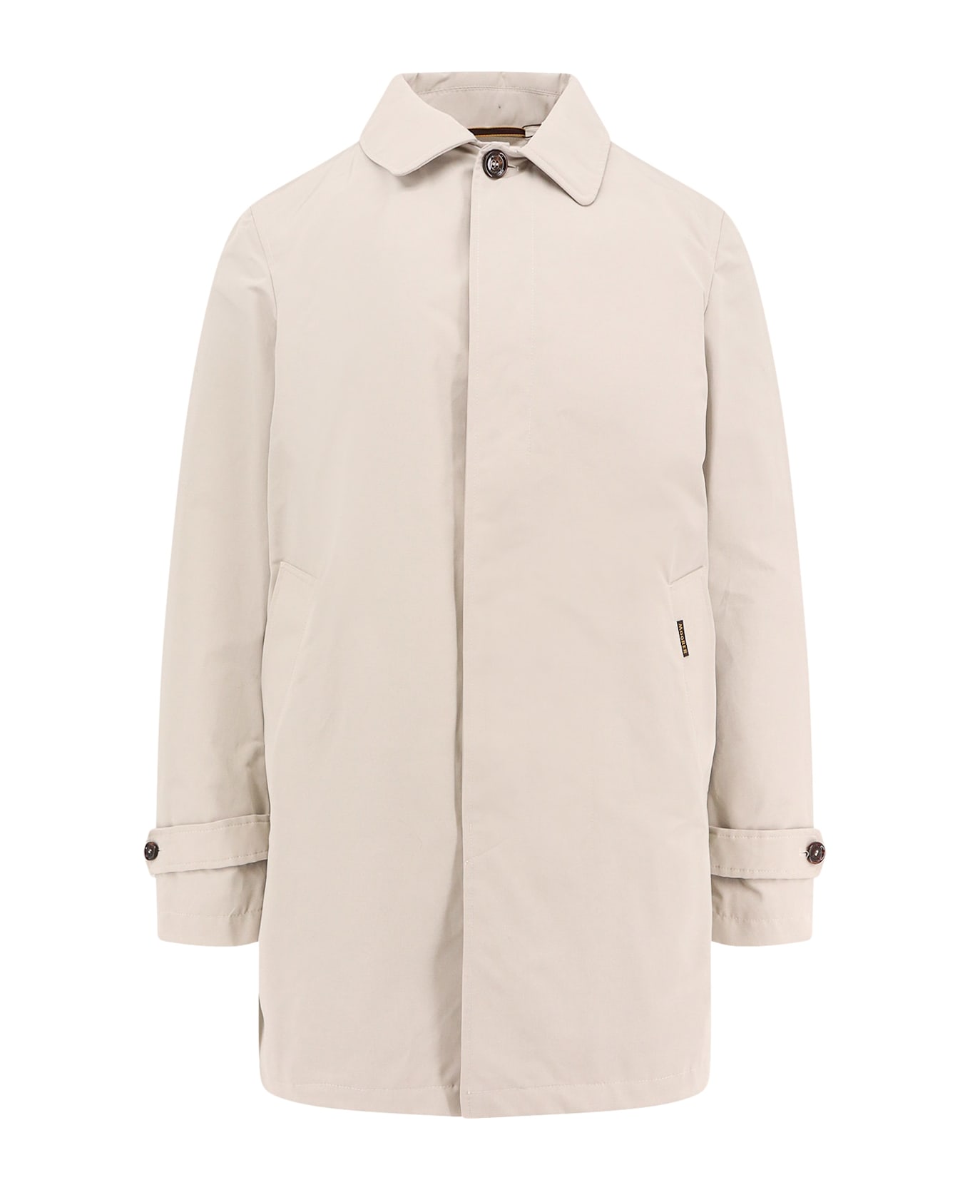 Moorer Vittor Nylon Raincoat - Beige