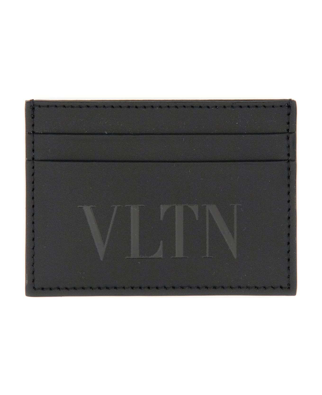 Valentino Garavani Card Holder 'vltn' - NERO 財布