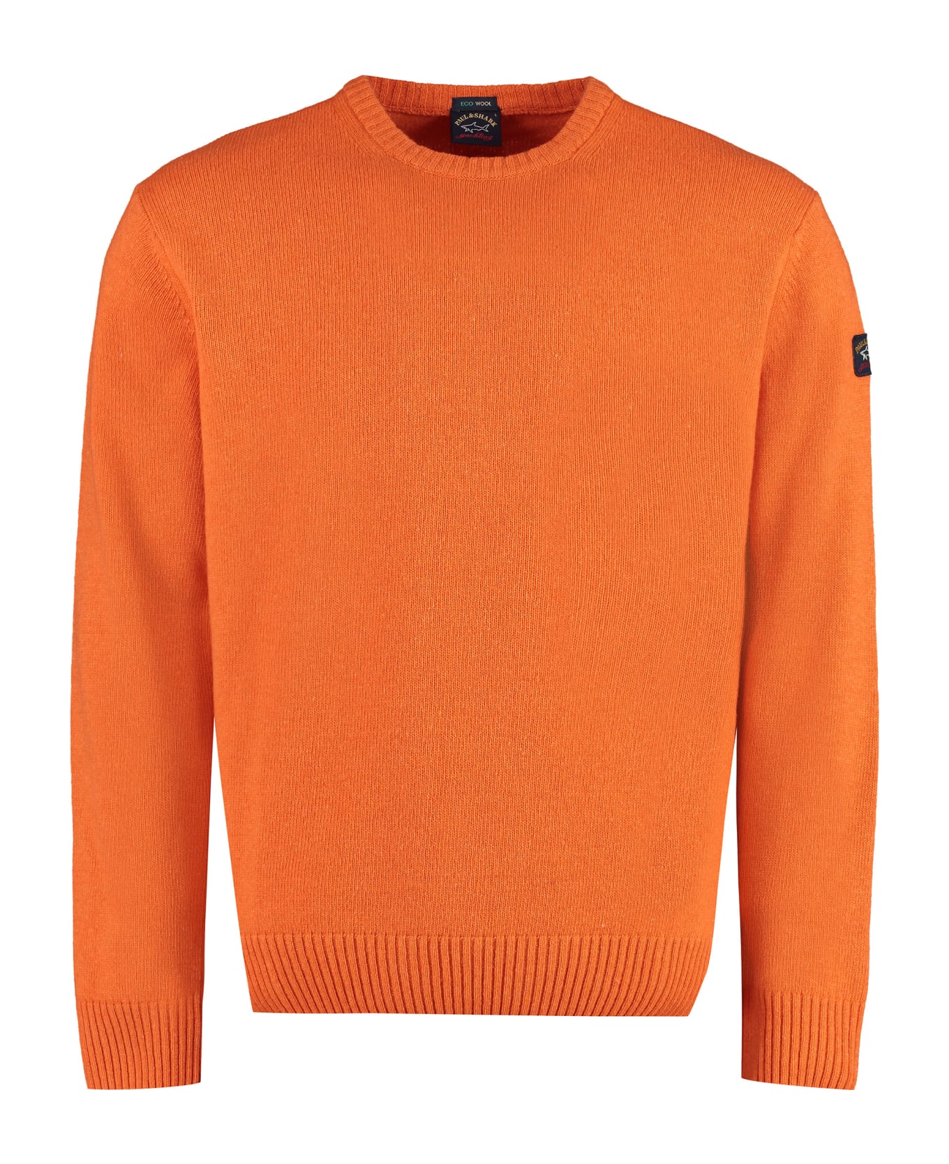 Paul&Shark Wool-blend Crew-neck Sweater - Orange