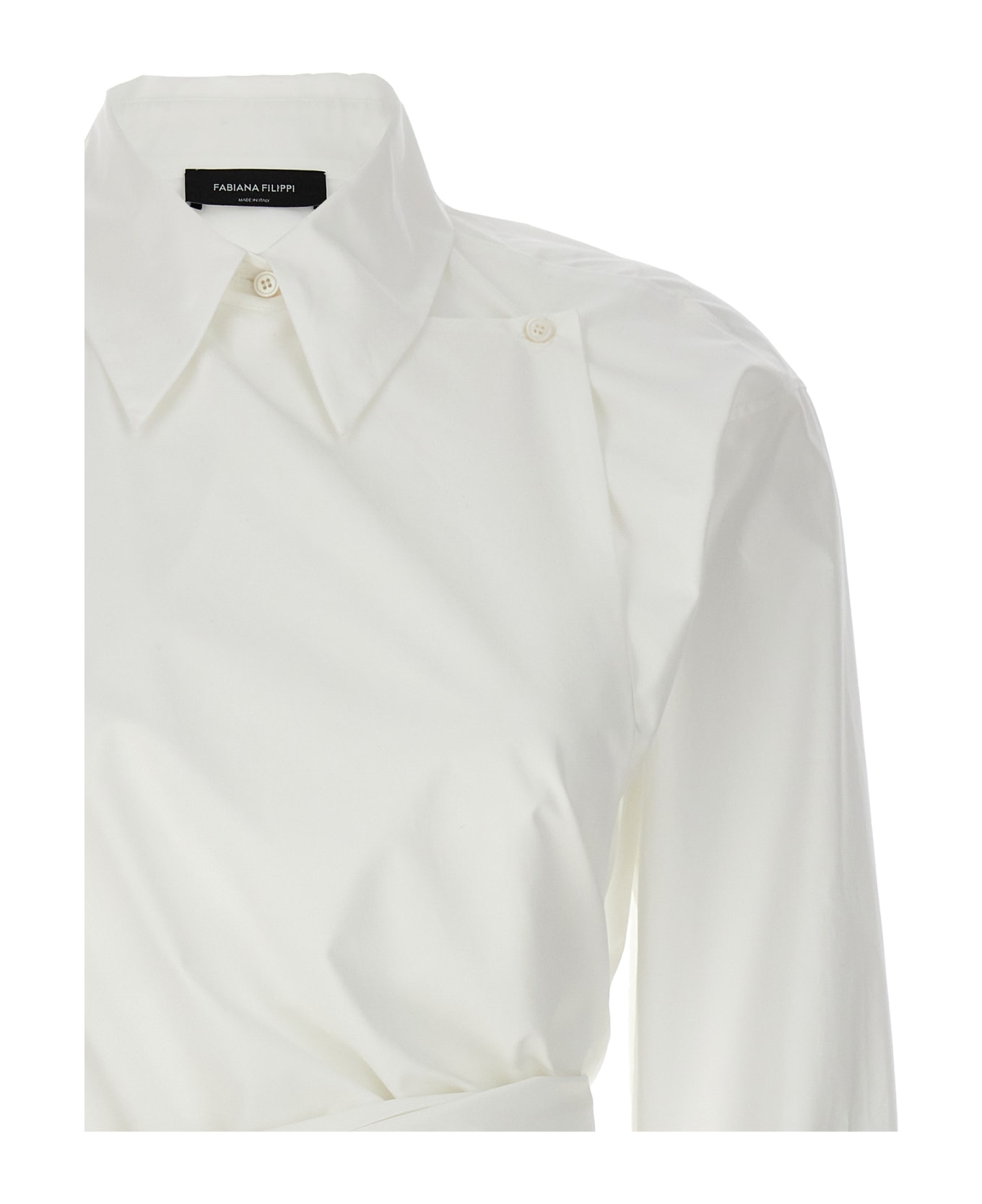 Fabiana Filippi Knot Shirt - White