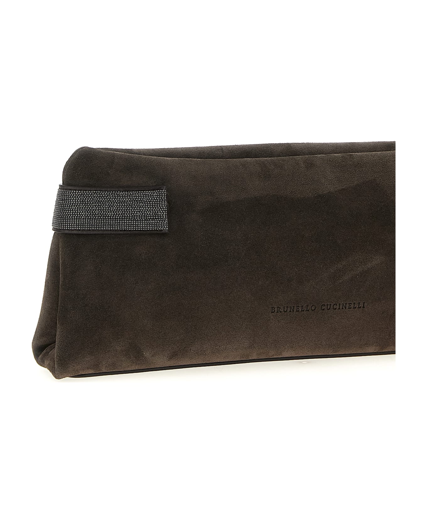 Brunello Cucinelli 
essence
 Pouch - Brown