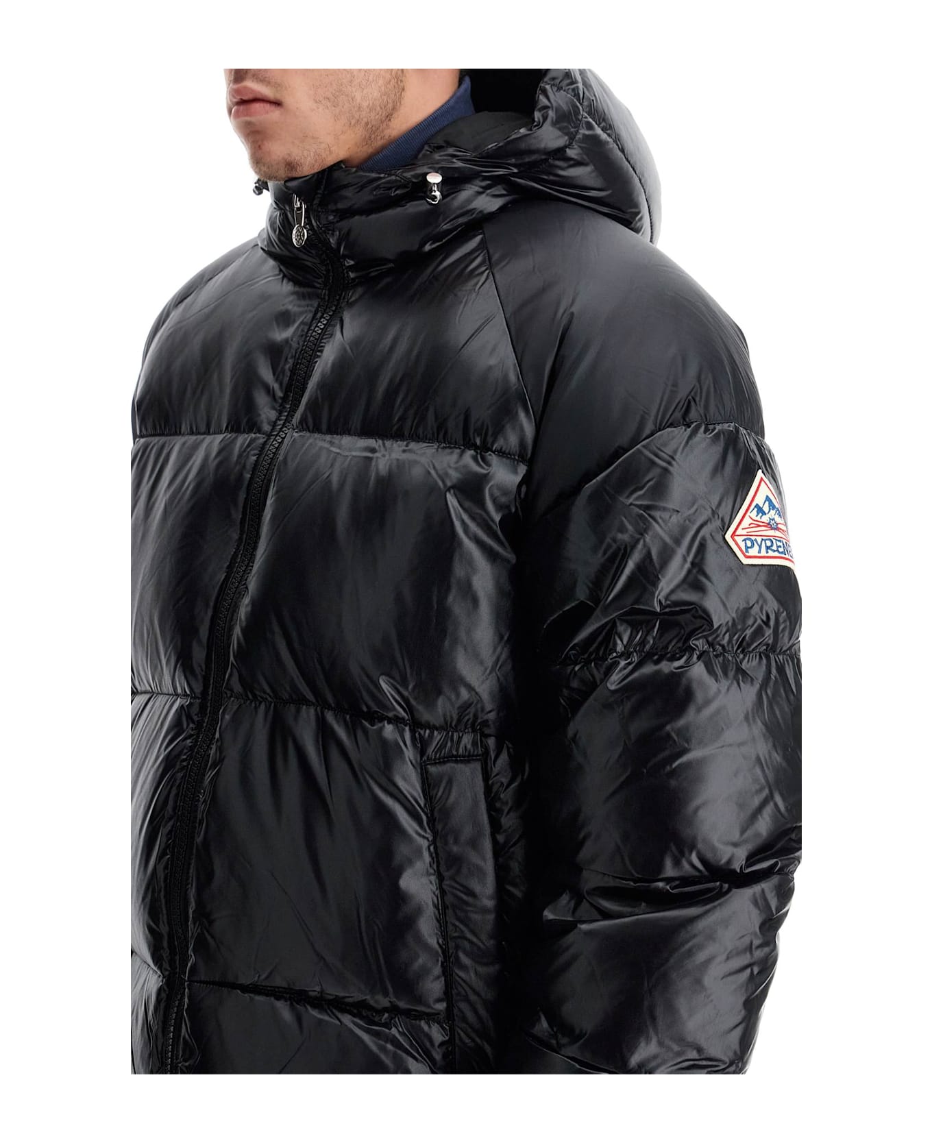 Pyrenex Sten 3 Shiny Down Jacket - Nero