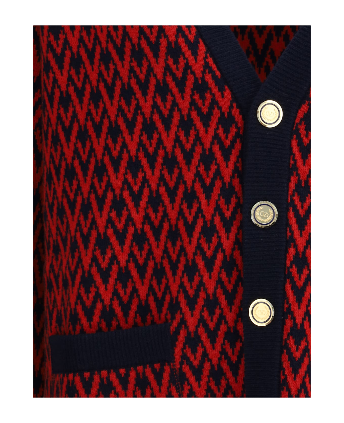 Valentino Toute La V Cardigan