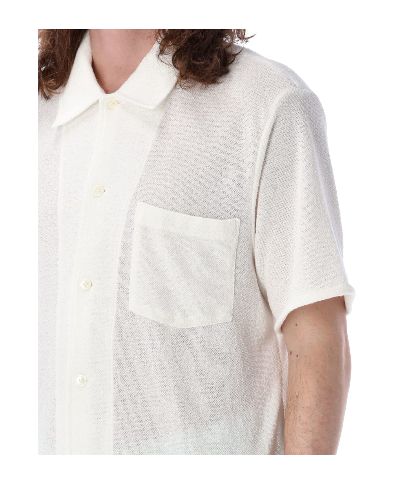 Our Legacy Box Shirt - WHITE BOUCLE シャツ