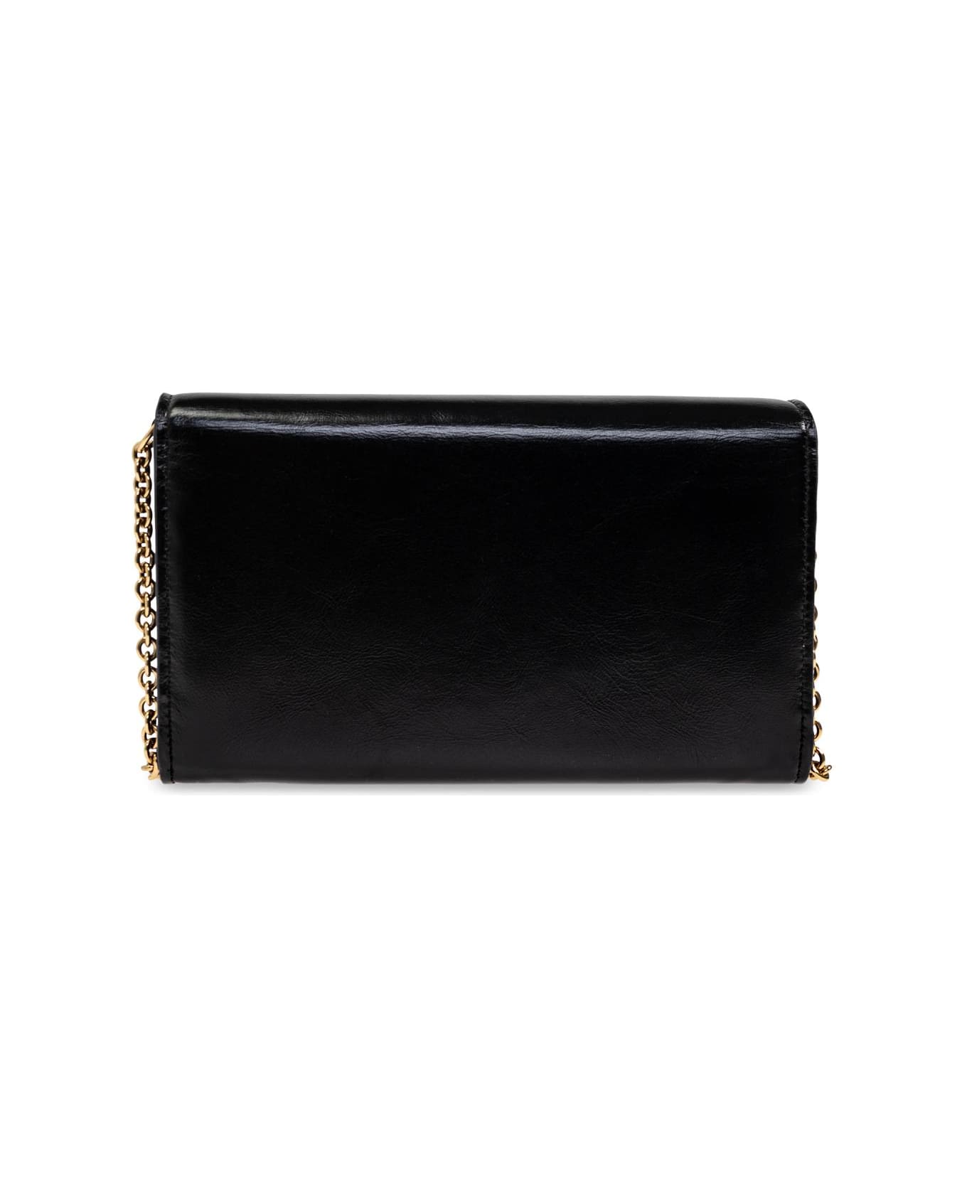 Chloé Wallet On Chain Iconic - Black
