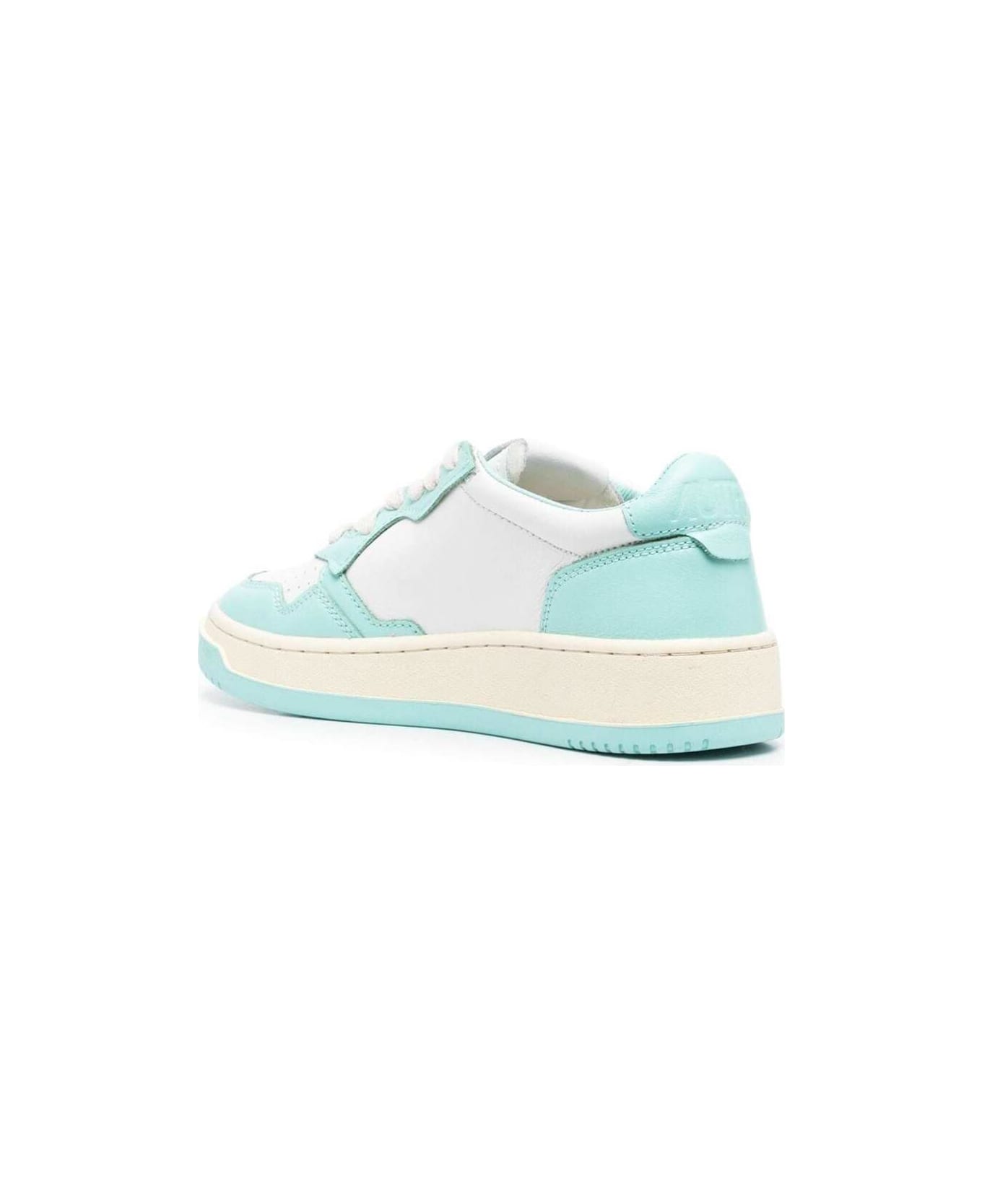 Autry Medalist Lace-up Sneakers - Leat Turquoise スニーカー