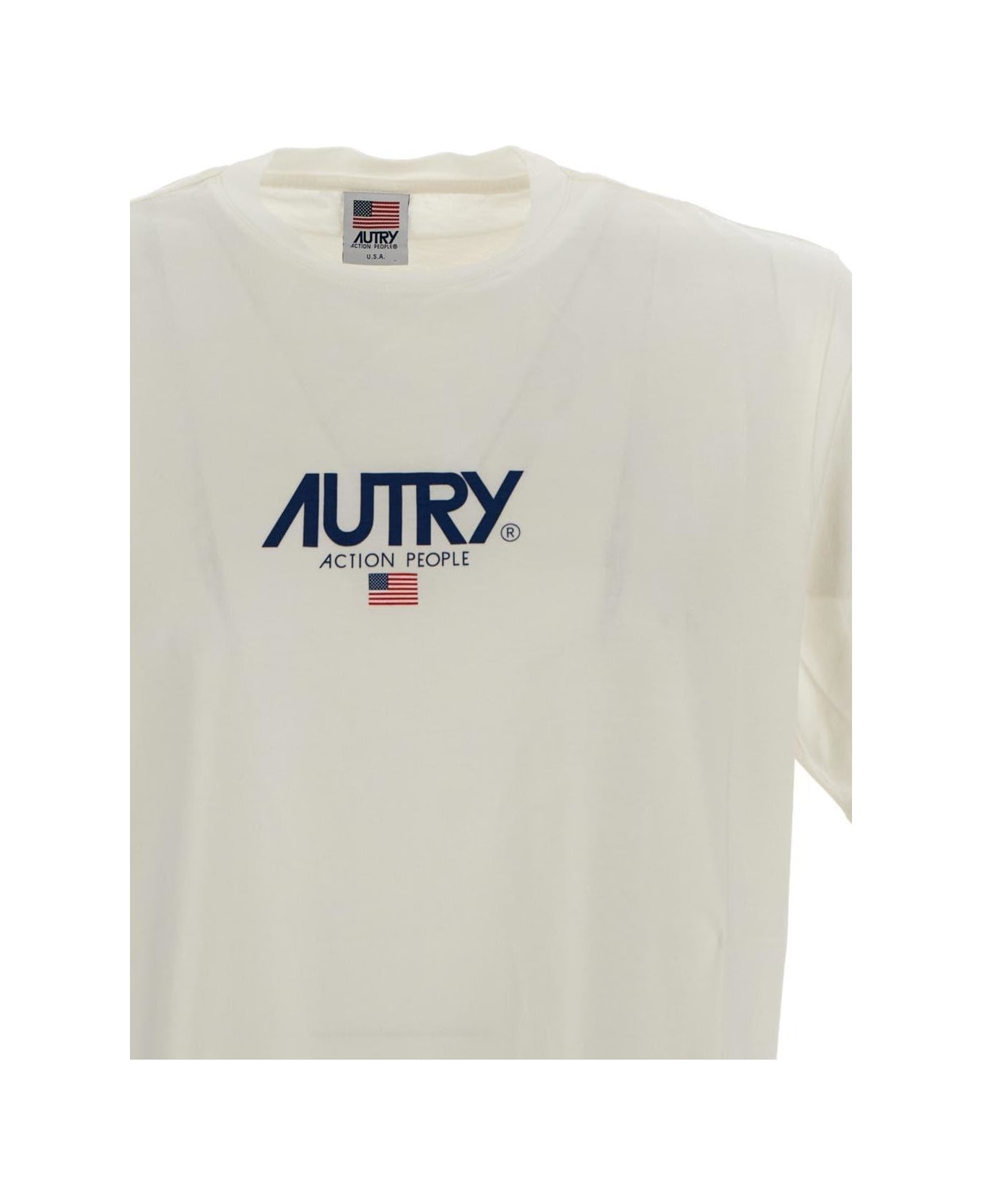 Autry Logo T-shirt - WHITE Tシャツ