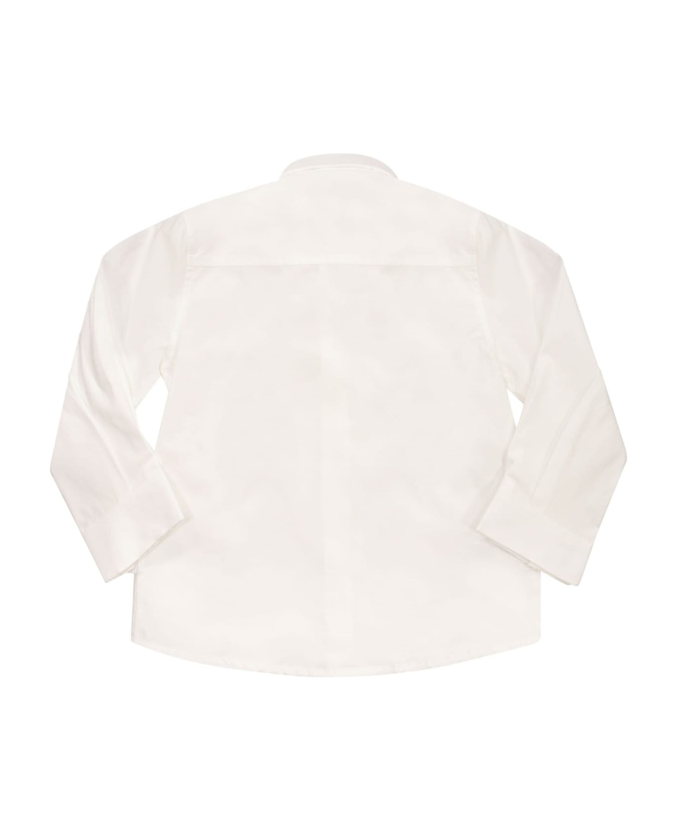 Il Gufo Regular Fit Poplin Shirt - White
