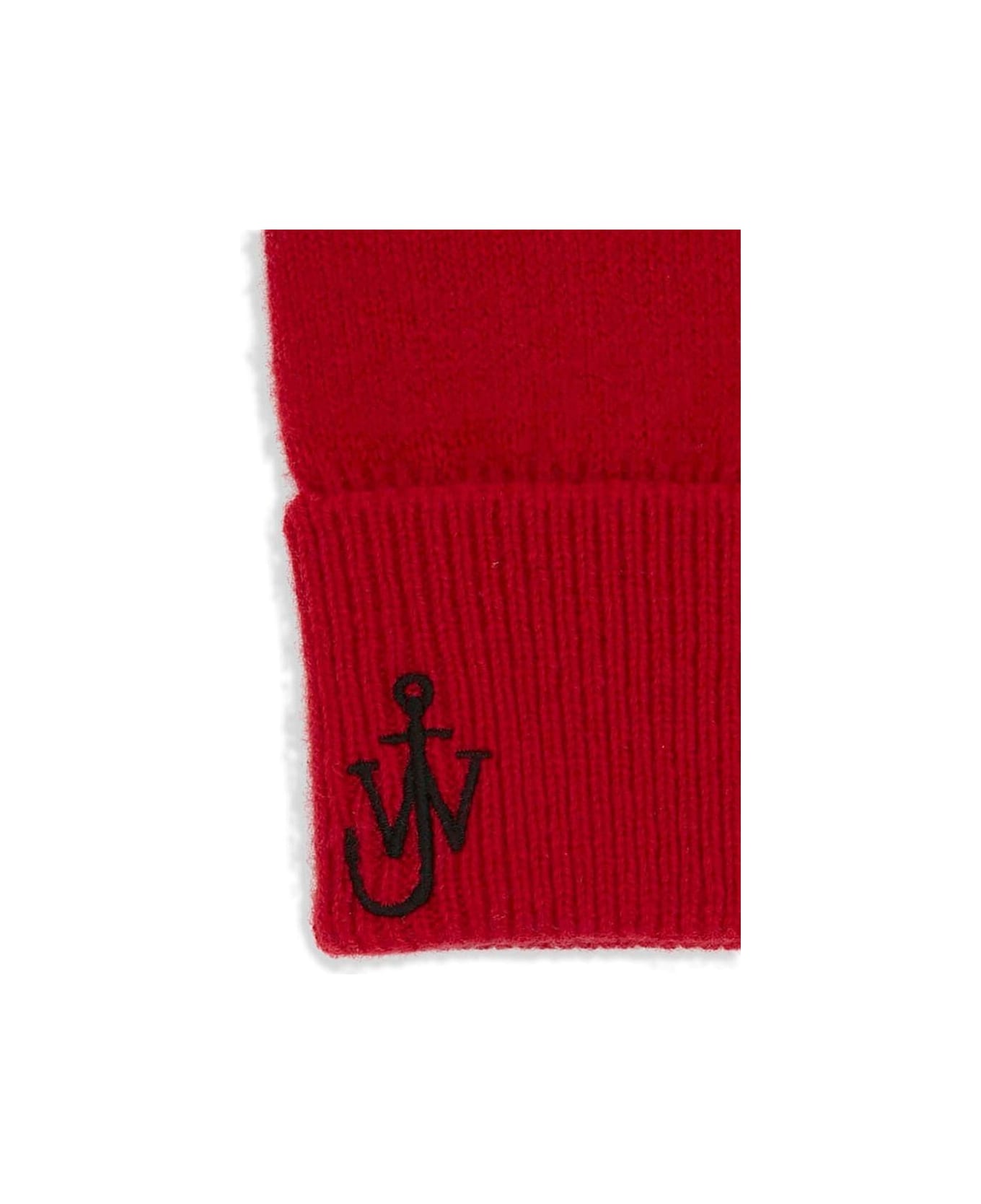 J.W. Anderson Anchor Gloves - Bright Red