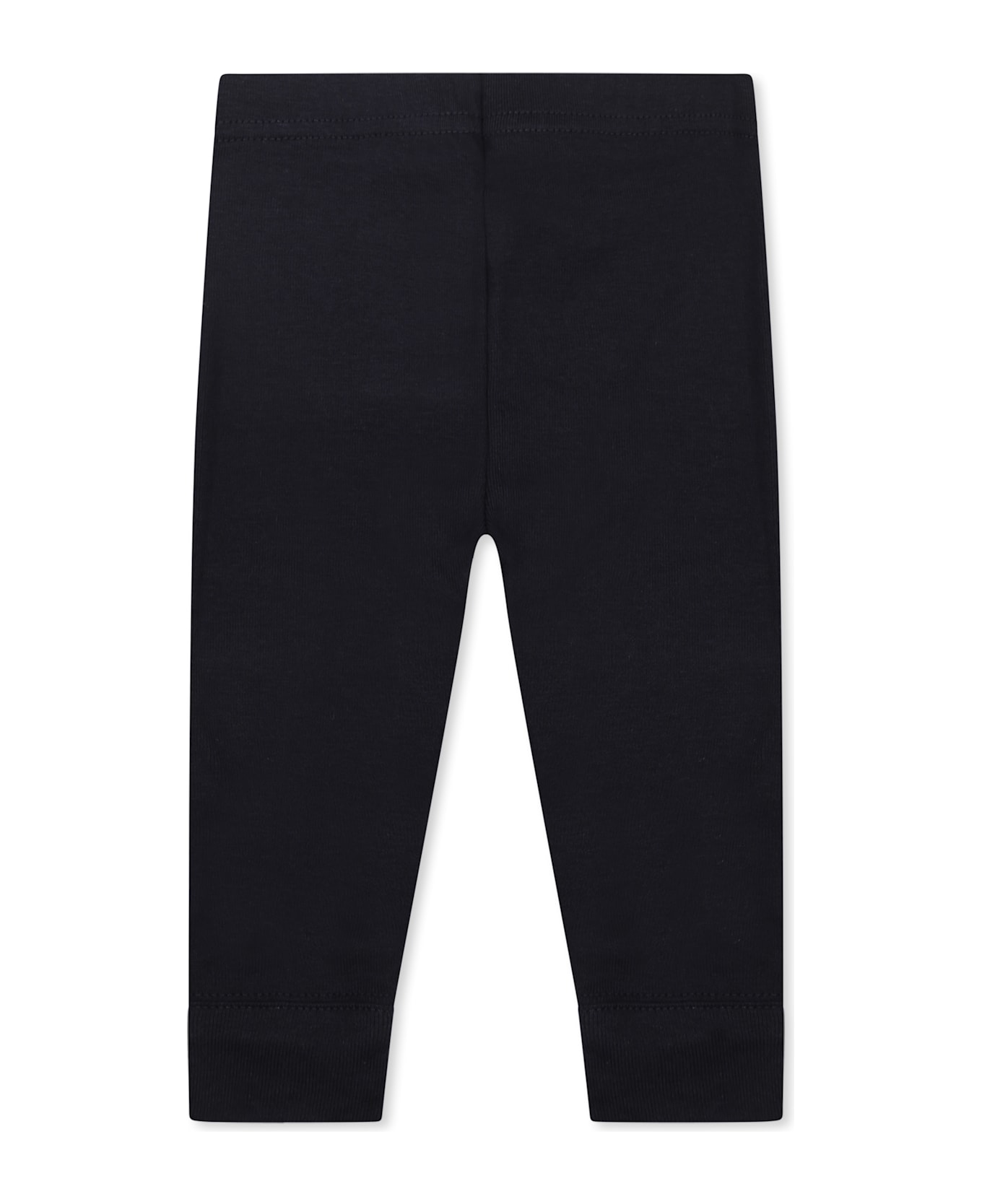 Petit Bateau Blue Legging For Babykids With Logo - Blue