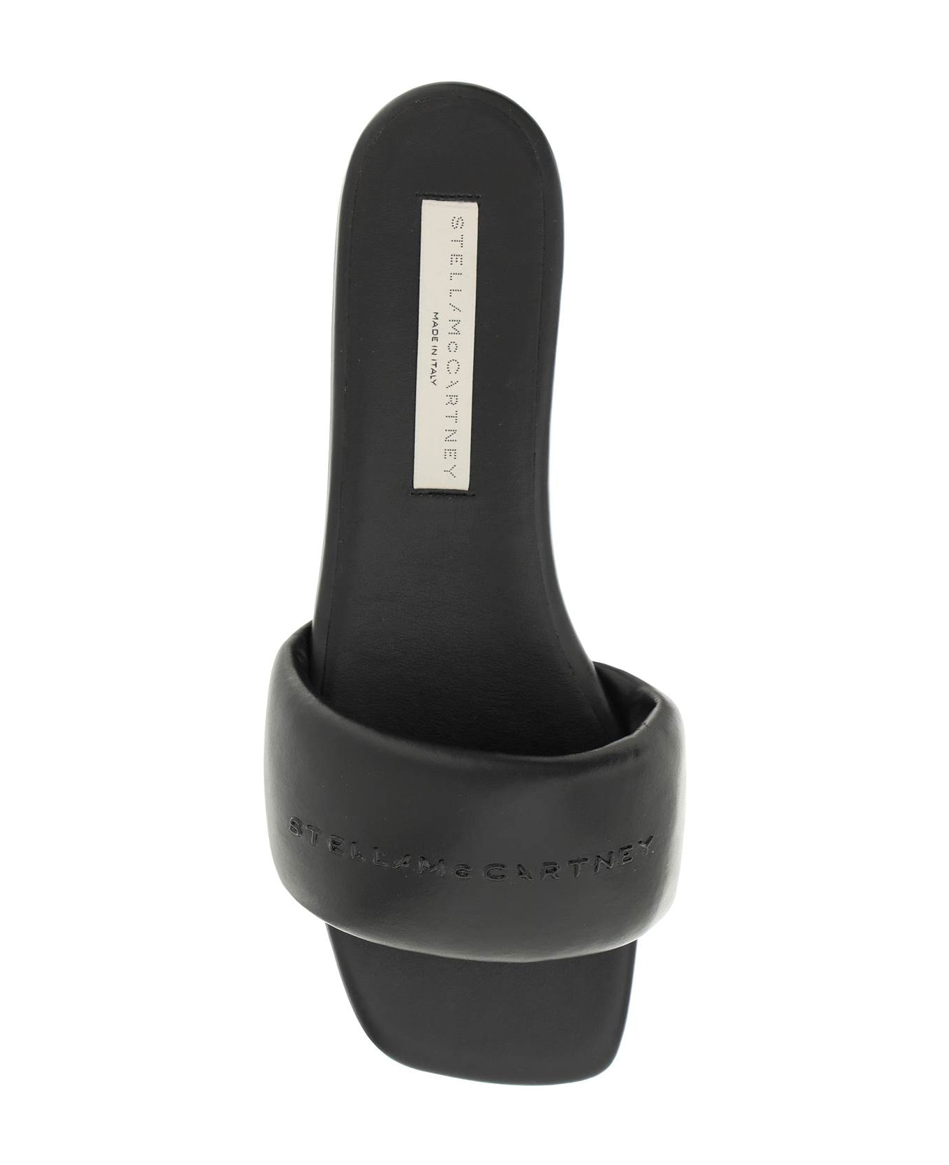 【送料&関税込】Stella McCartney Padded Faux Leather Slides Stella McCartney Padded Faux Leather Slides | italist
