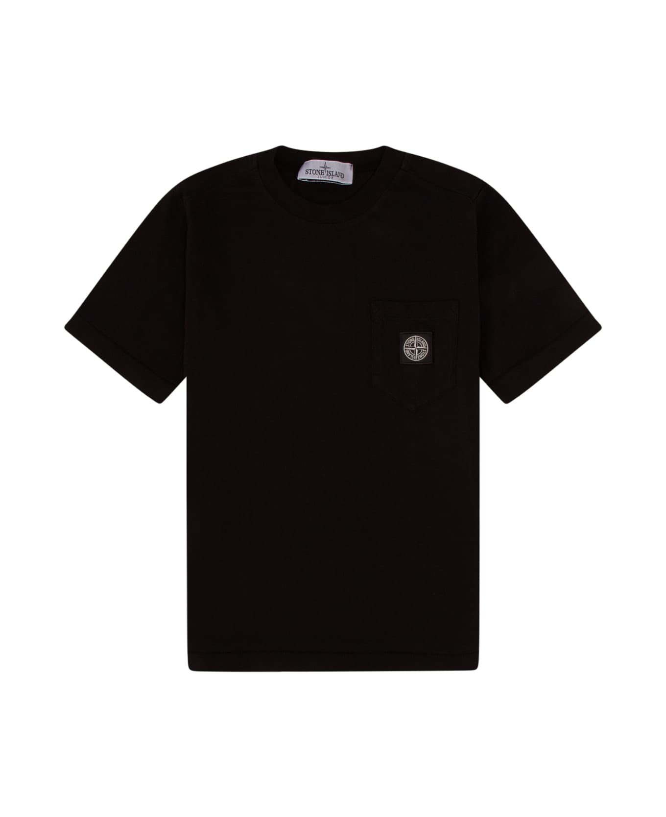 Stone Island Junior T-shirt - BLACK