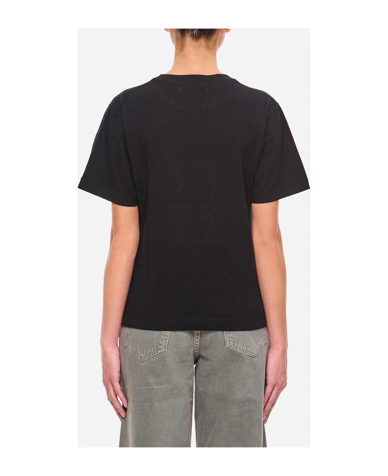 Extreme Cashmere Cuba Cotton Cashmere Knit 2.48 T-shirt - Black