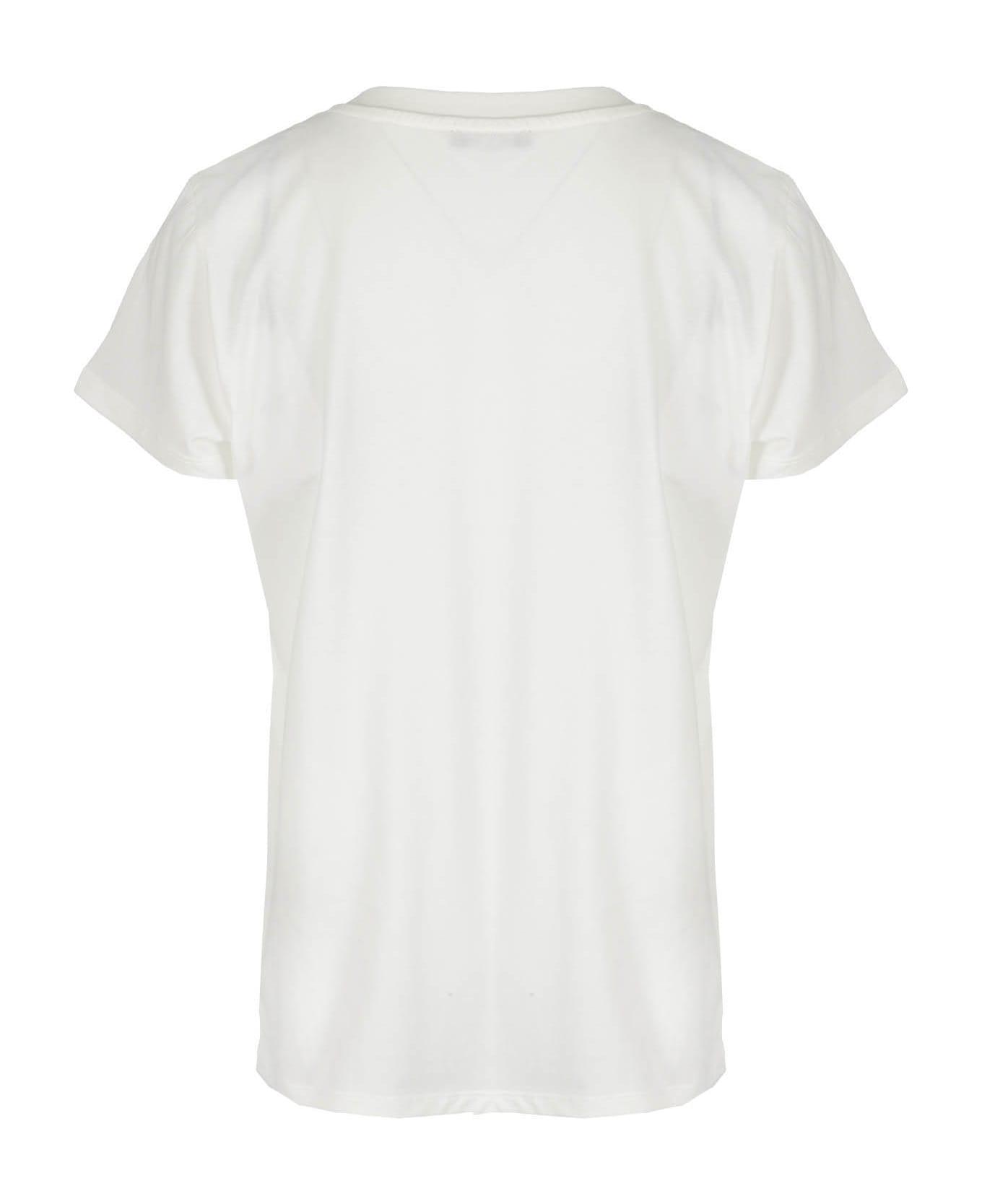 Balmain Tshirt - Ne Ivory Black Tシャツ＆ポロシャツ