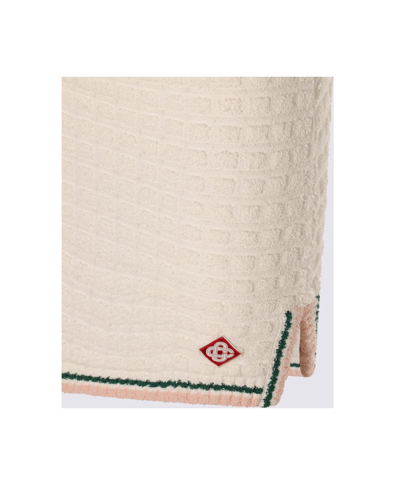 Casablanca White Cotton Skirt - White