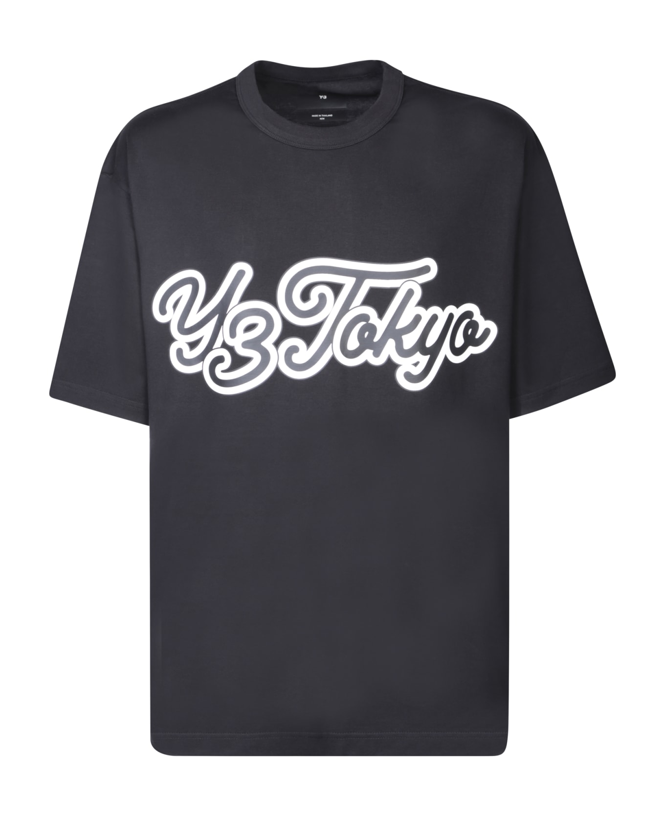 Y-3 Logo T-shirt - Black Tシャツ