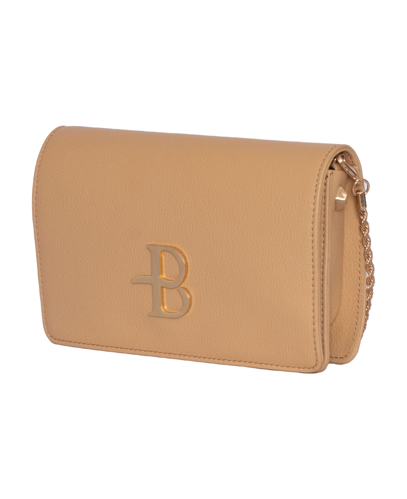 Ballantyne Flap Bag - BEIGE