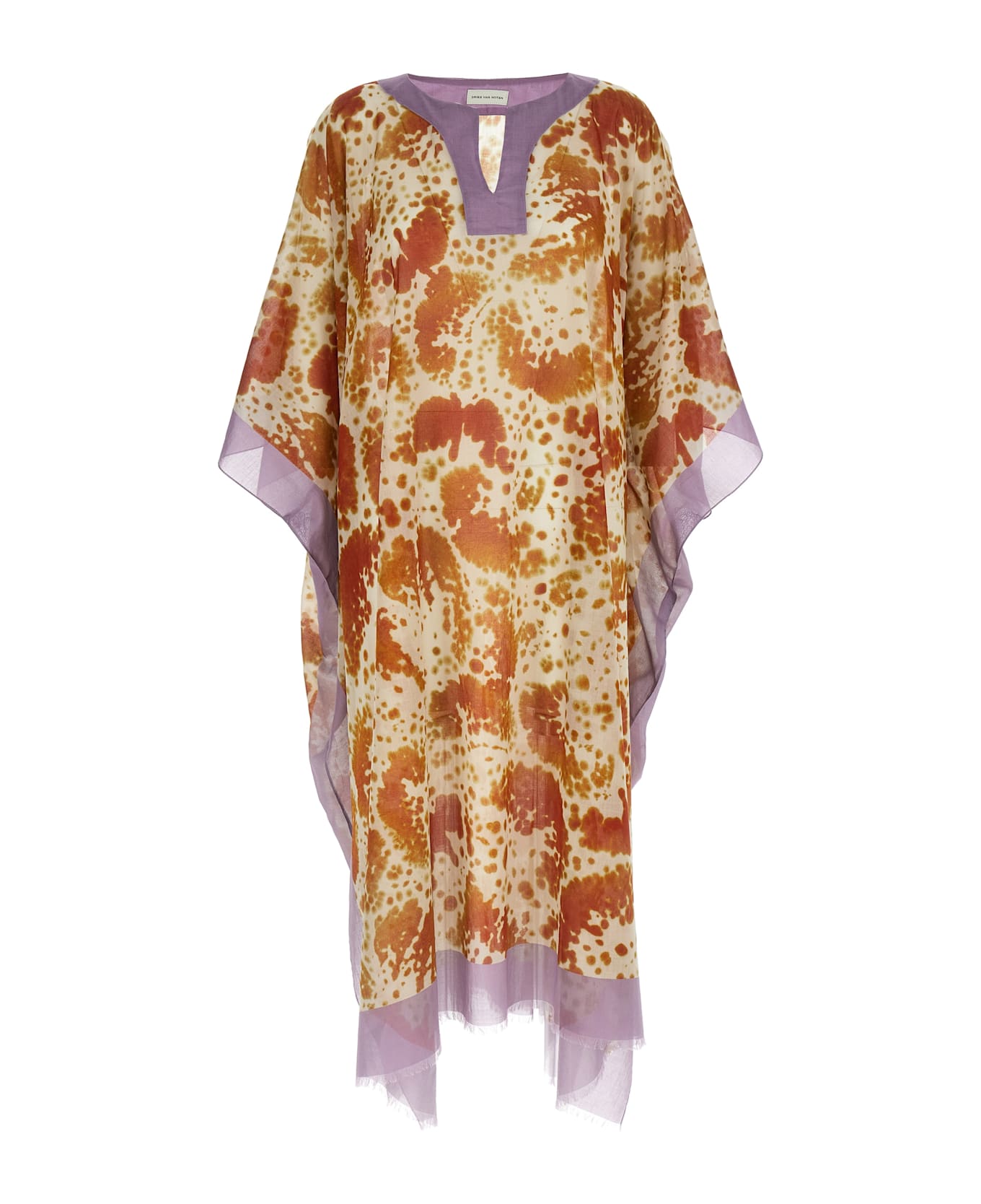 Dries Van Noten 'cartland' Kaftan - Multicolor
