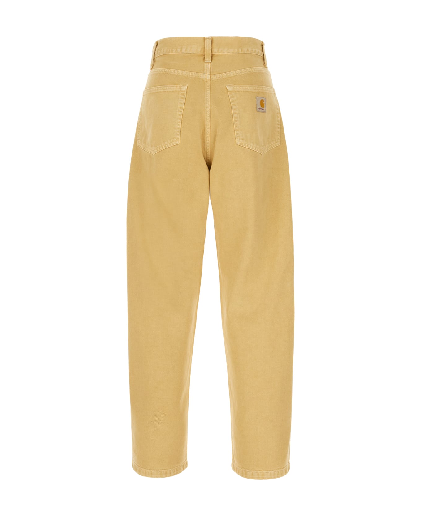 Carhartt Mustard Denim Jeans - STONE DYED