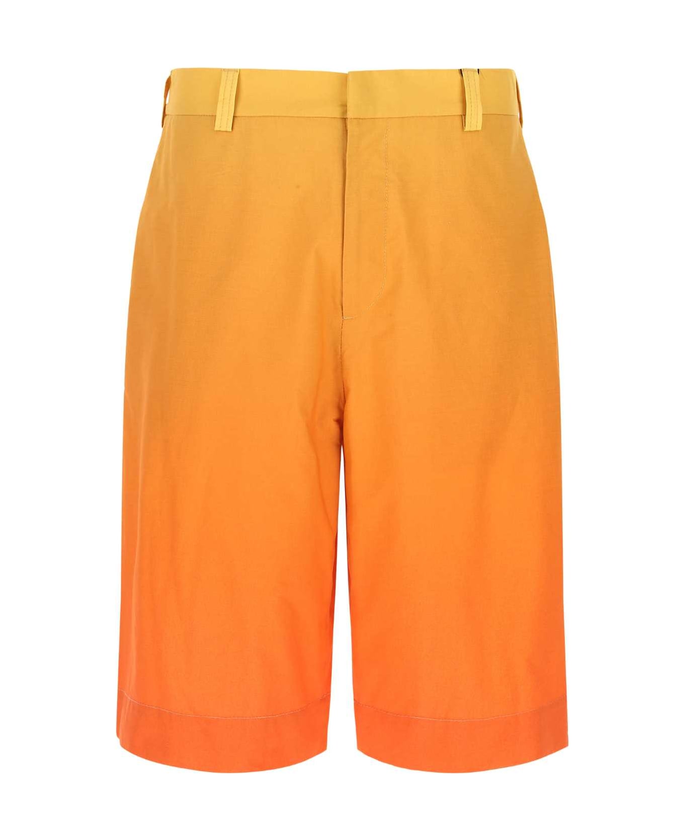 Etro Multicolor Cotton Bermuda Shorts - 0750 ショートパンツ