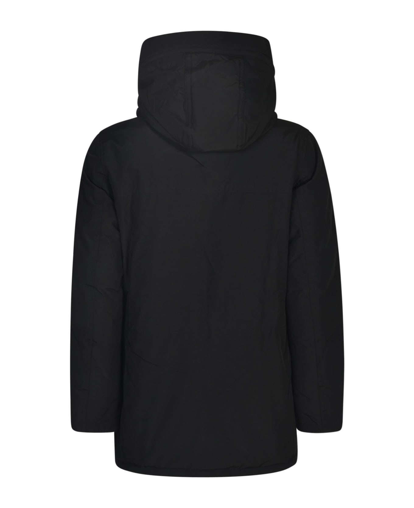 Woolrich Multi-pocket Hooded Parka - Black