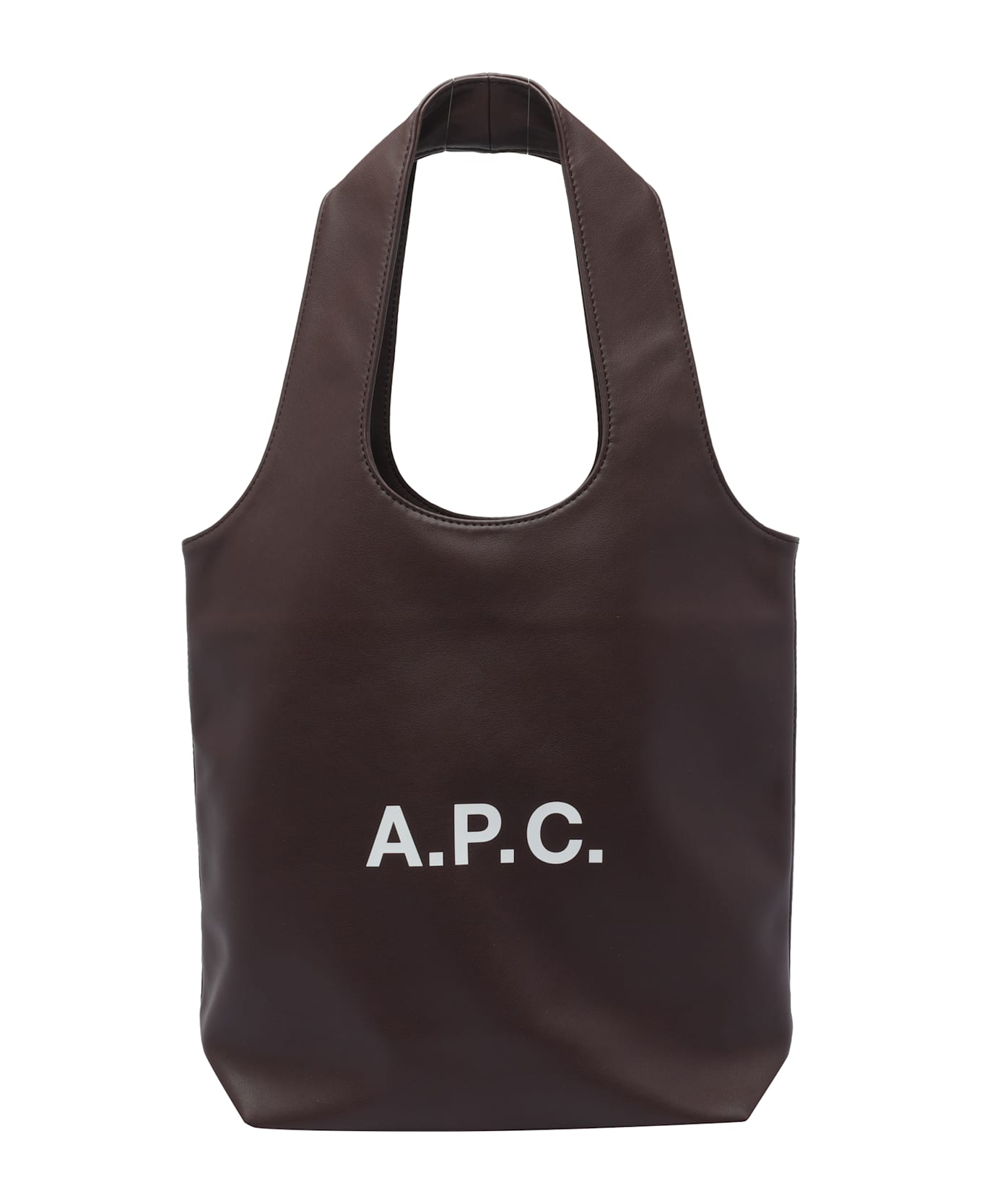 A.P.C. Small Ninon Tote Bag - Brown