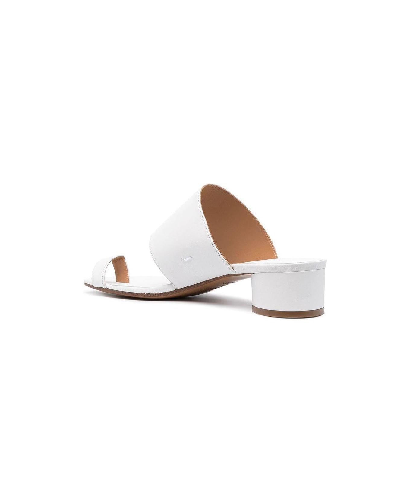 Maison Margiela Tabi Strap Sandals - WHITE