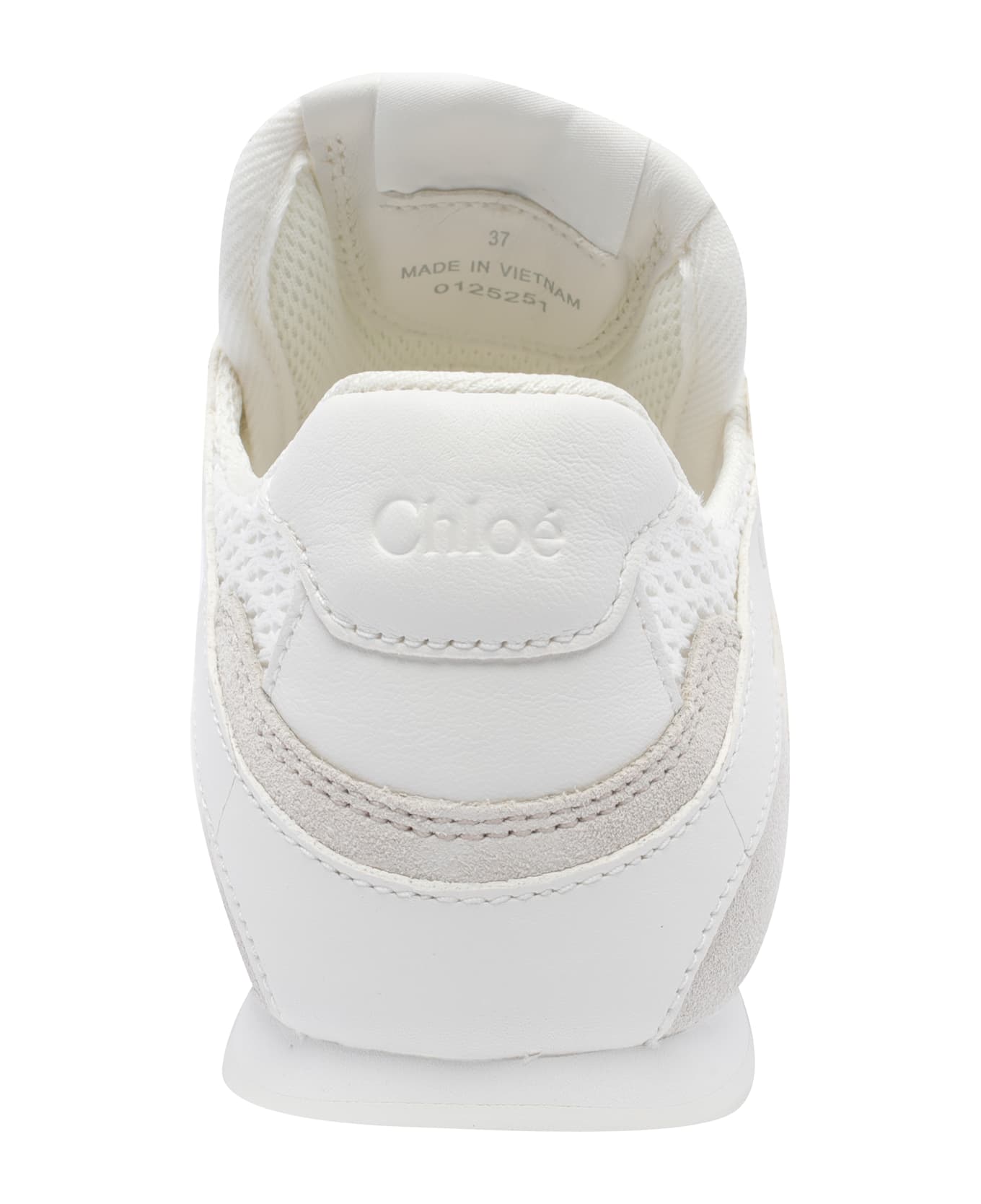 Chloé Chloe' Kick Sneakers - White