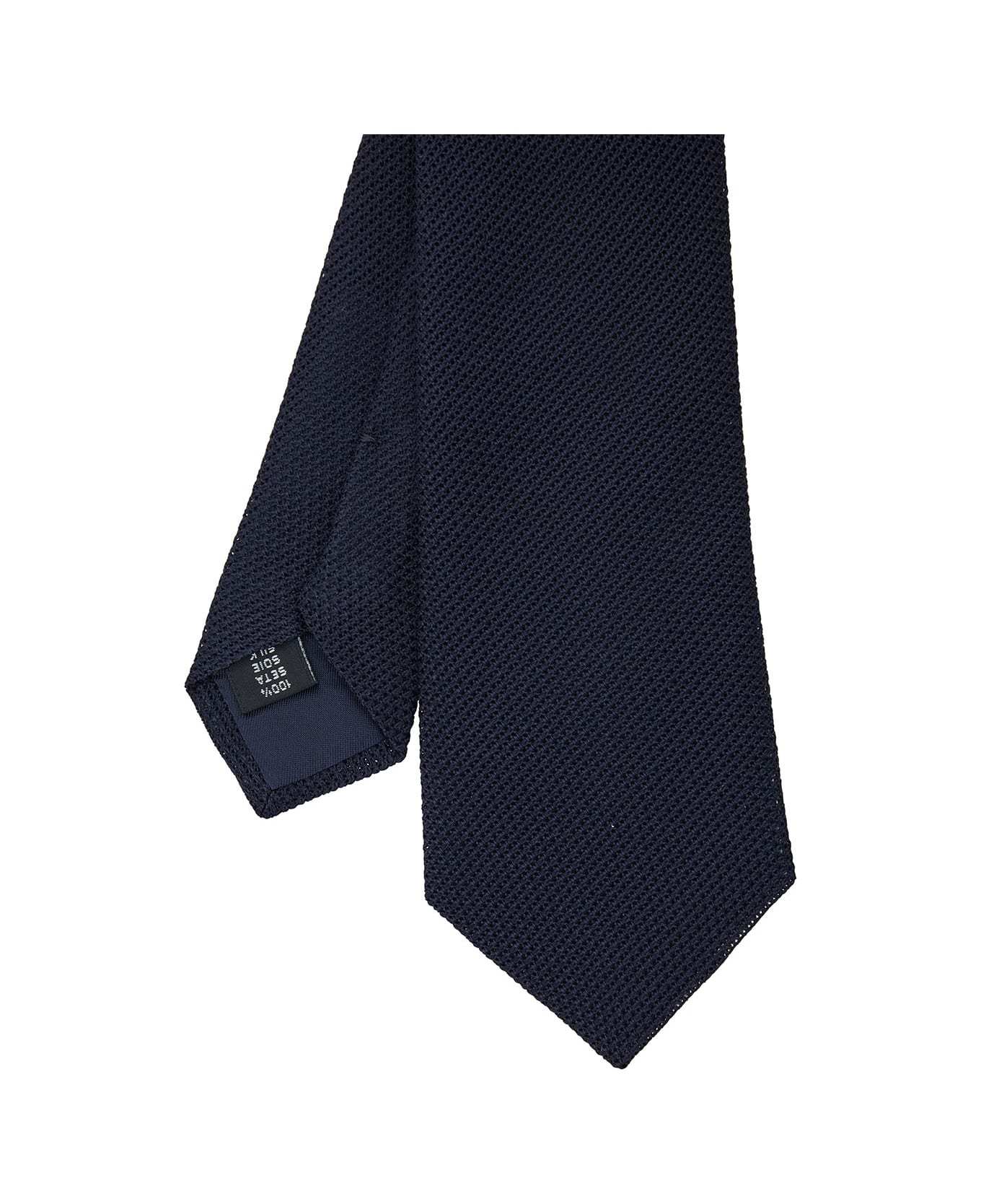Tagliatore Blue Tie In Silk Man - Blu ネクタイ
