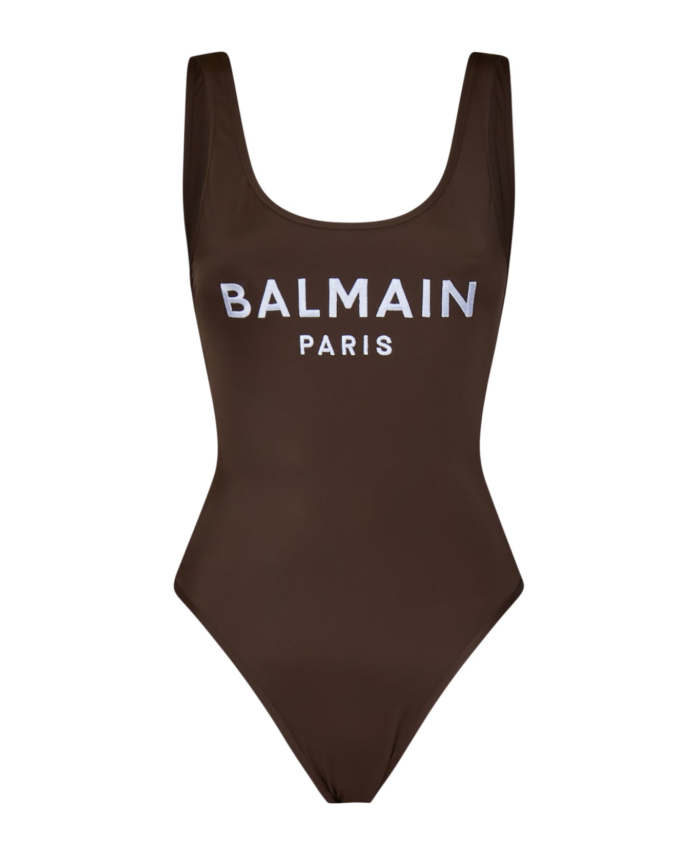 Balmain Swimsuit - Brown