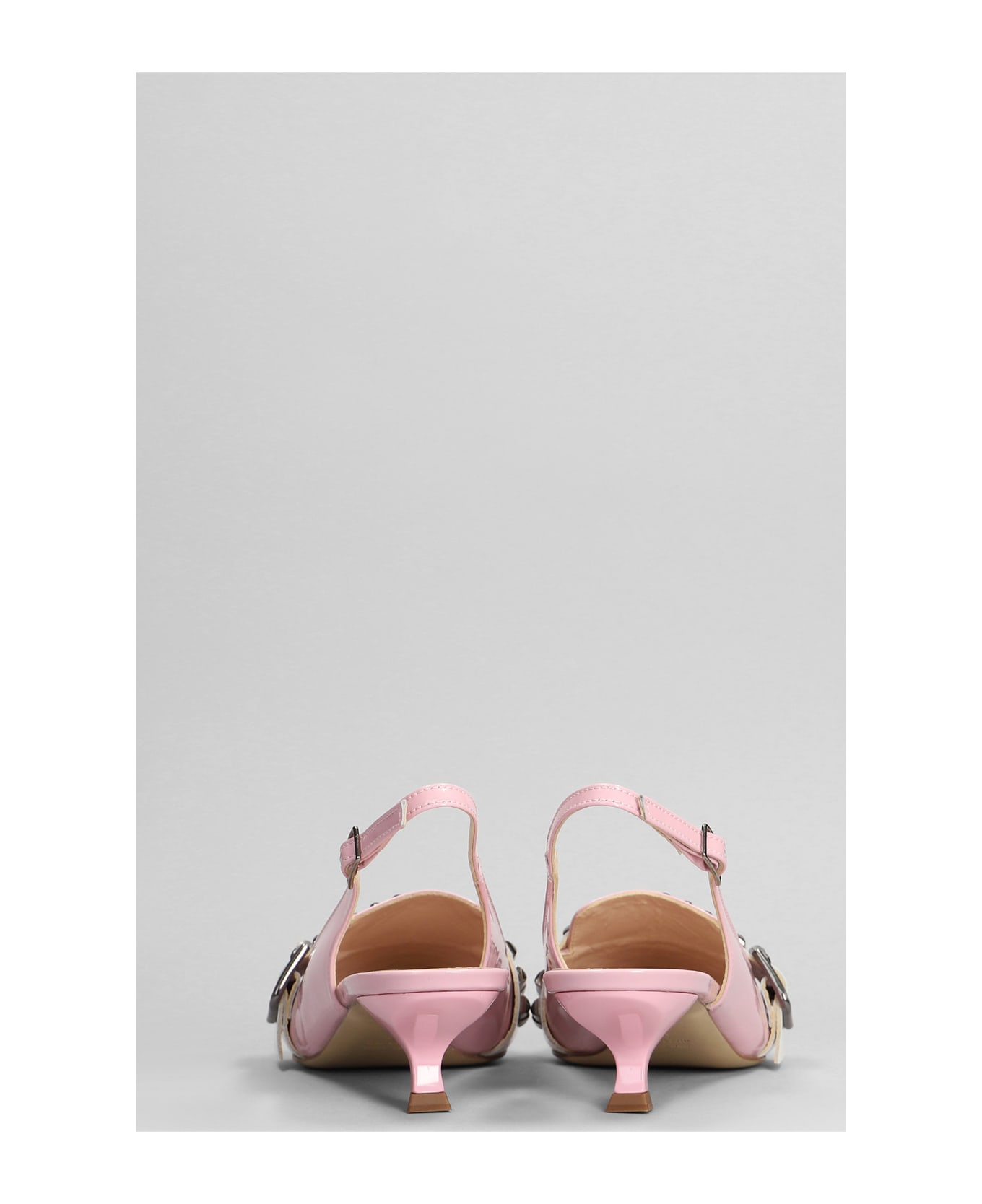 Alchimia Pumps In Rose-pink Patent Leather - rose-pink