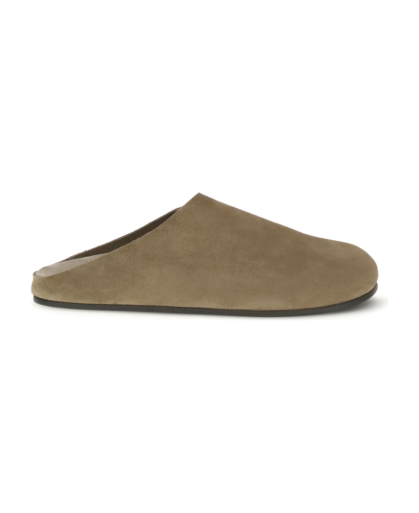 The Row Suede Hudson Mules