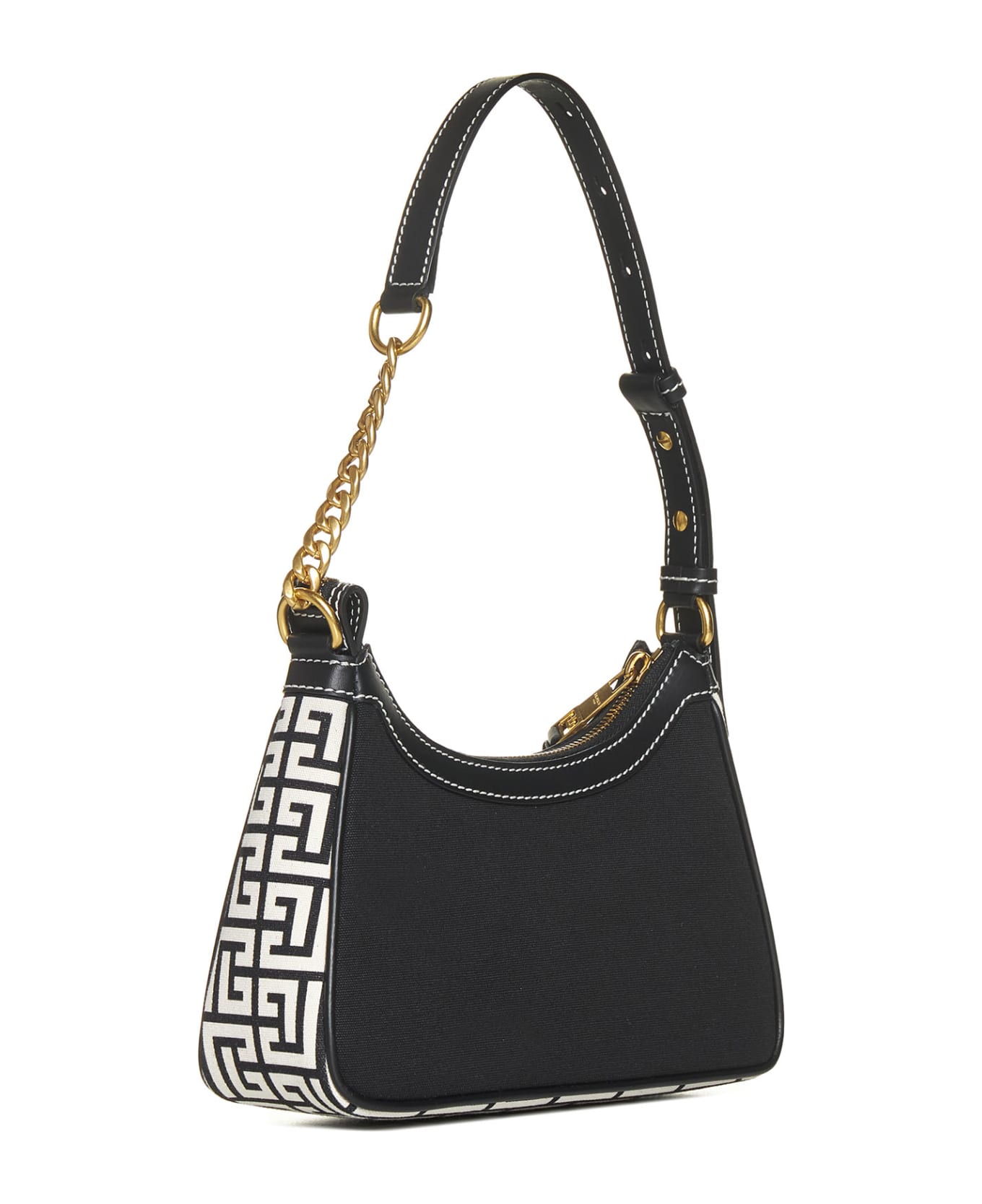 Balmain Shoulder Bag - IVOIRE/NOIR トートバッグ