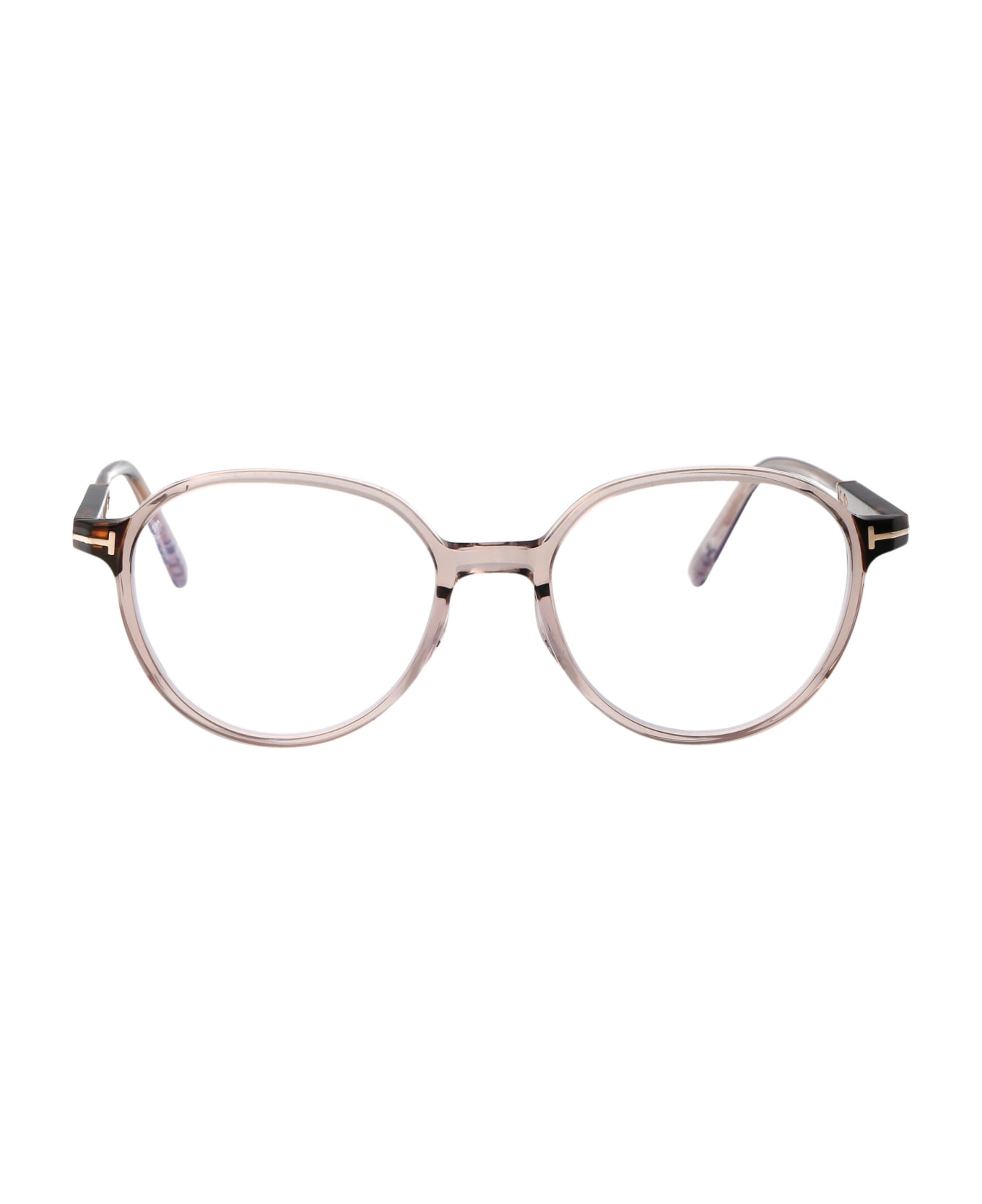Tom Ford Eyewear Ft5910-b Glasses - 045 Marrone Chiaro Luc