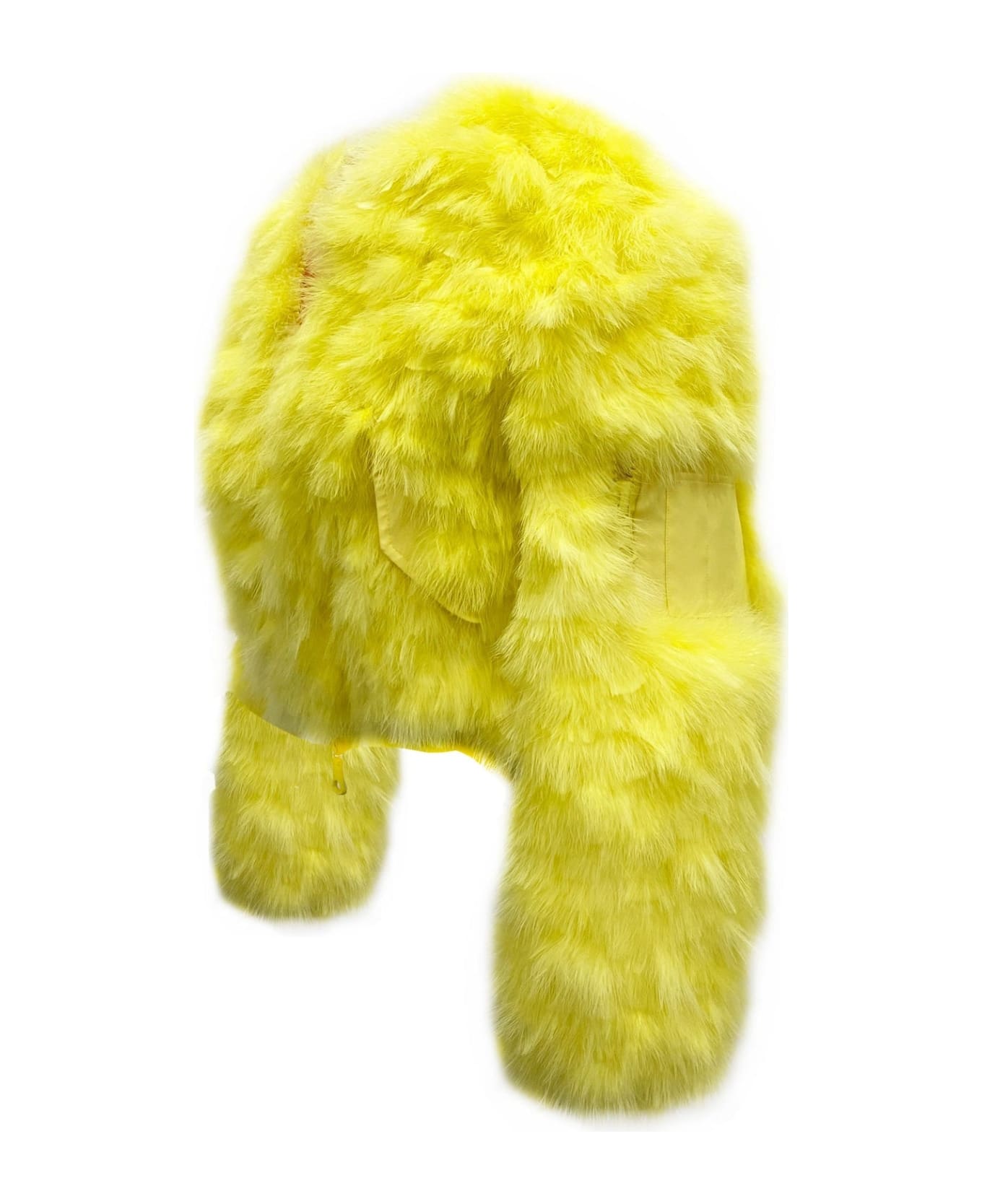 Dsquared2 Feathers Bomber Jacket - Yellow