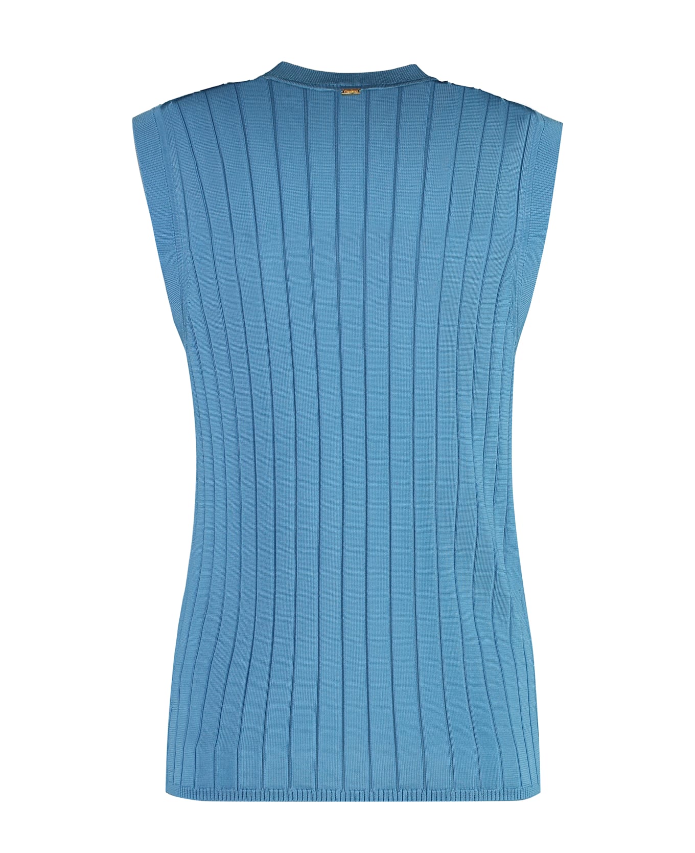 Alfieri 
St.John Ribbed Tank Top - Light Blue