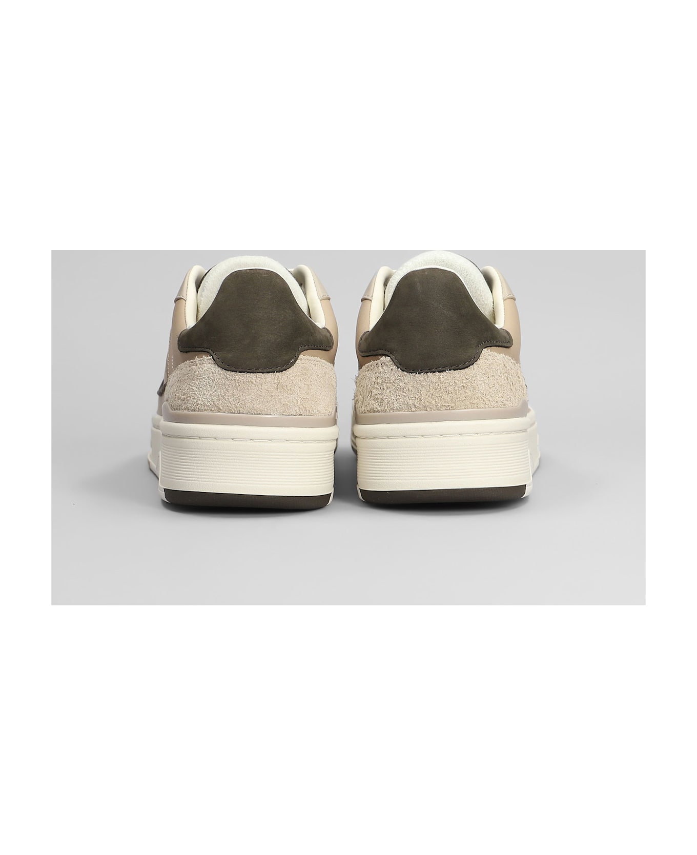 Axel Arigato Clay Sneaker Sneakers In Beige Leather - Beige