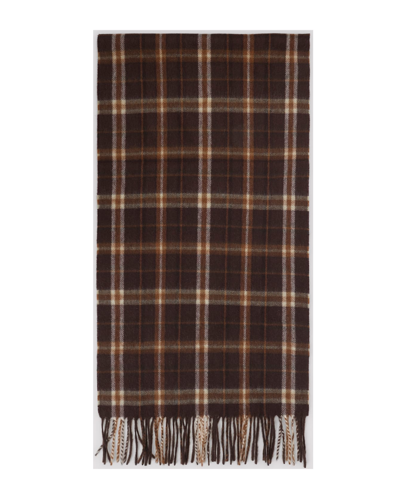 Celine 35x190cm Scarf - Cv Brown Camel Vanilla
