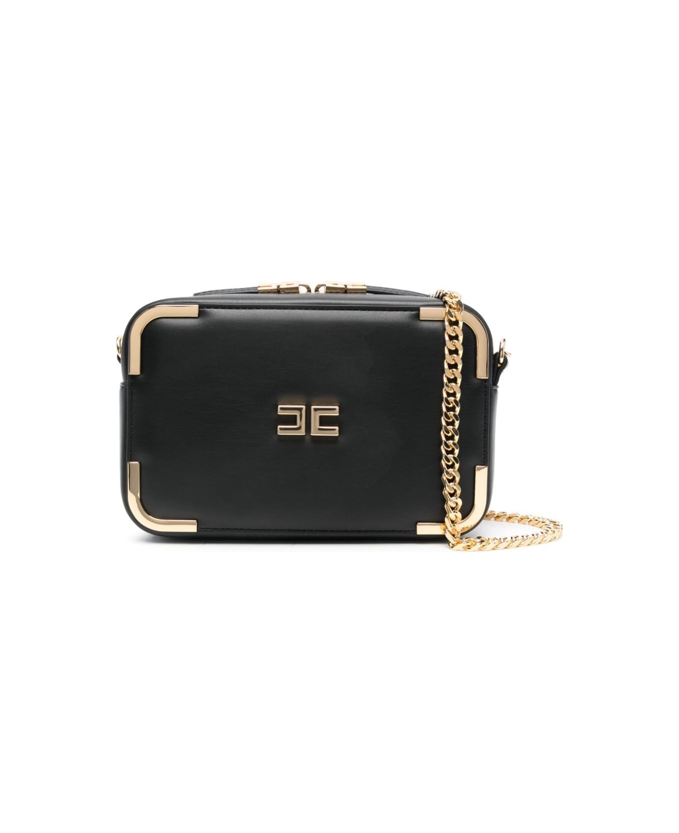 Elisabetta Franchi Shoulder Bag - Black