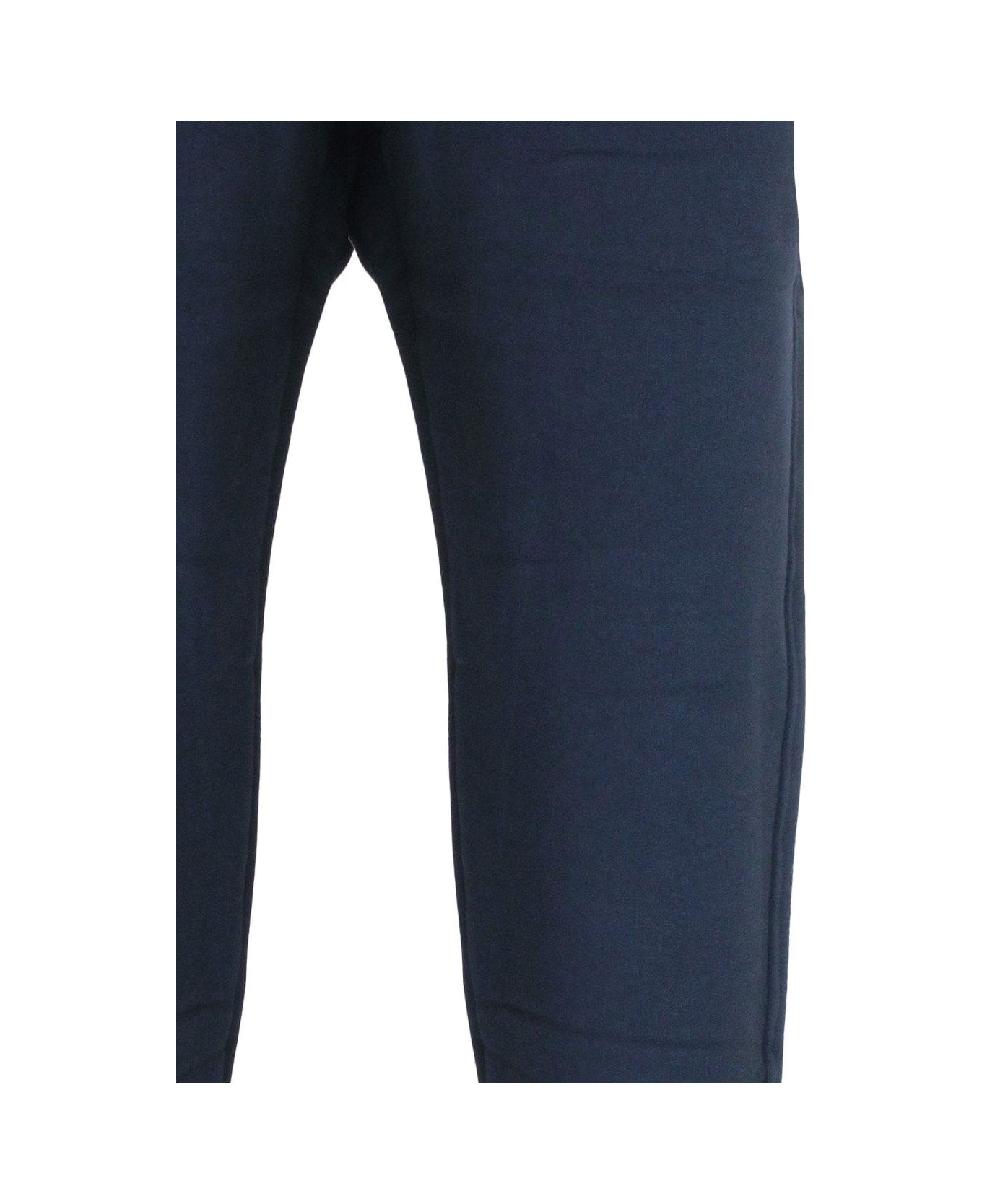 'S Max Mara Logo Embroidered Jogging Trousers - NAVY BLUE