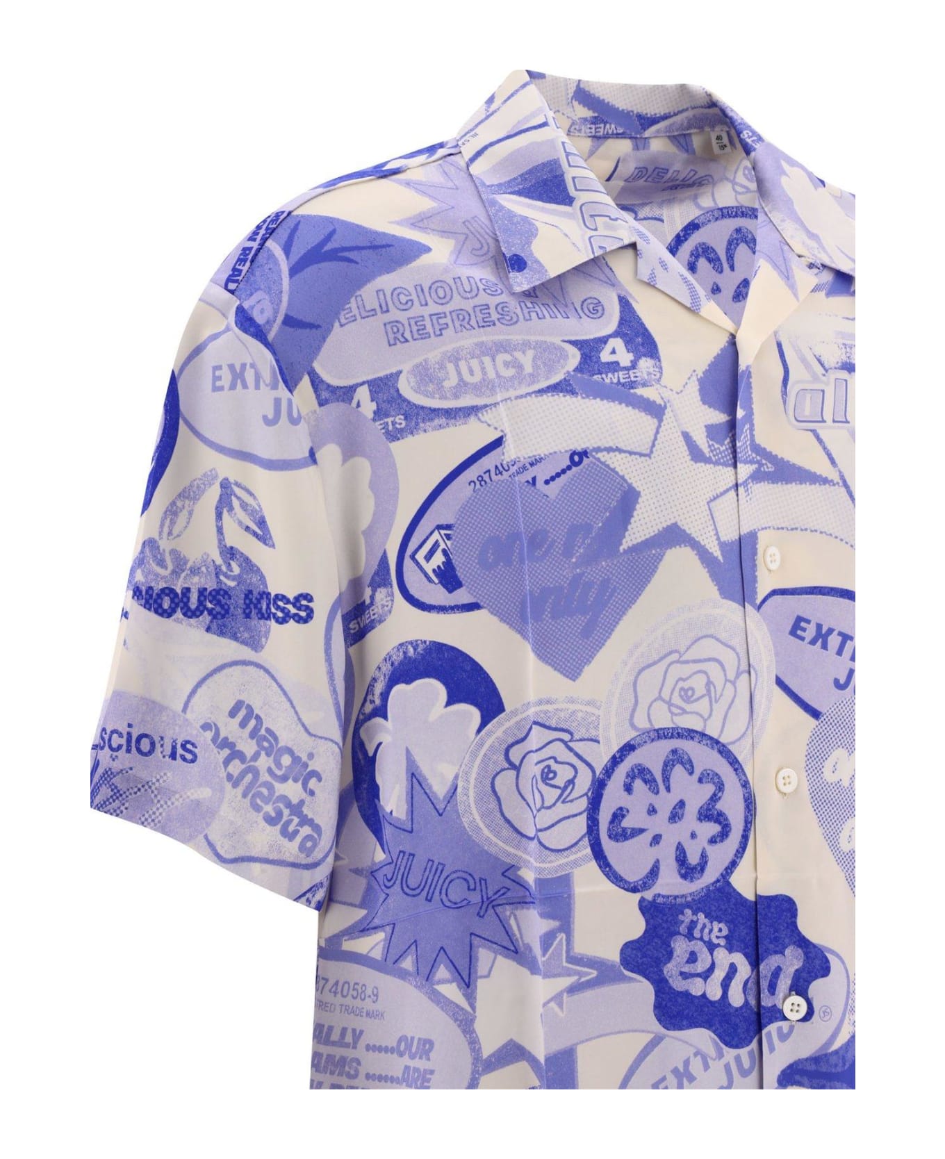 Jil Sander Graphic Printed Short-sleeved Shirt - Fantasia シャツ