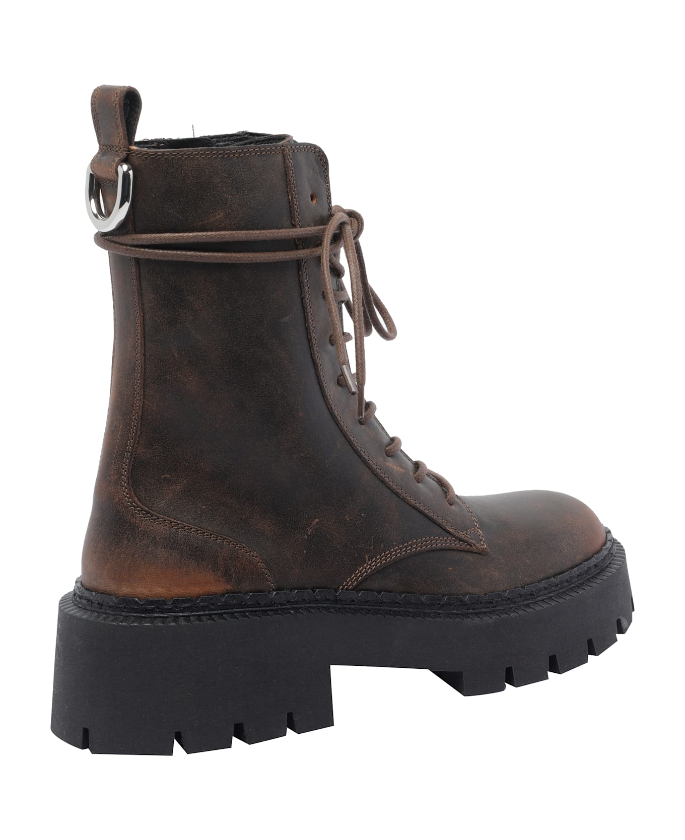 Vic Matié Saddle Booties - Brown