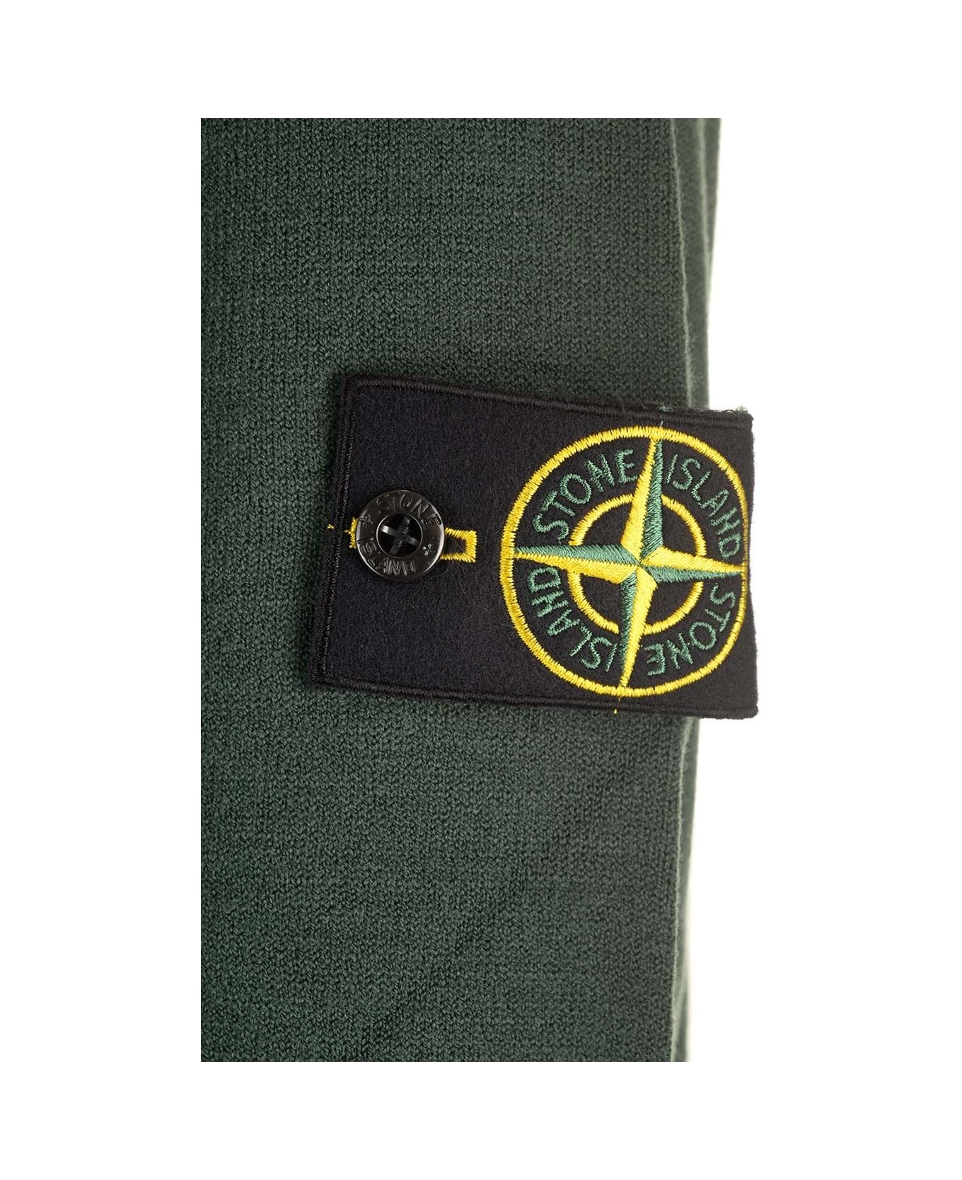 Stone Island Zip-up Sweatshirt - Green